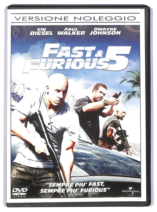 EBOND Fast & Furious 5 DVD NOLEGGIO D740305