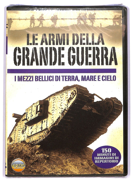 EBOND Le armi della grande guerra - i mezzi bellici di terra mare e cielo EDITORIALE DVD D740429