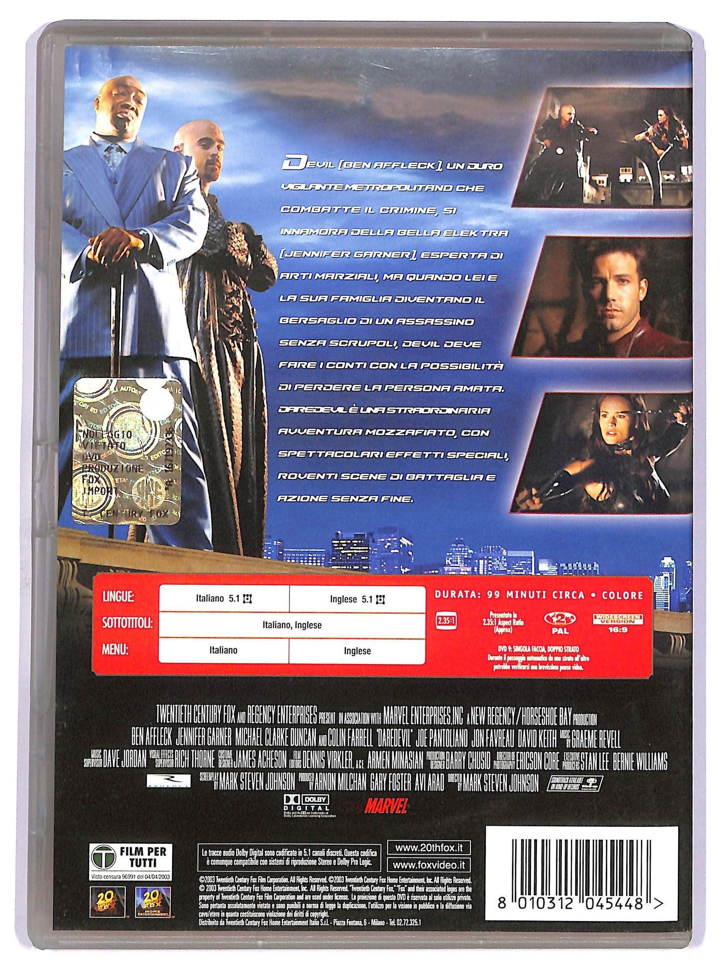EBOND Daredevil  DVD D740556