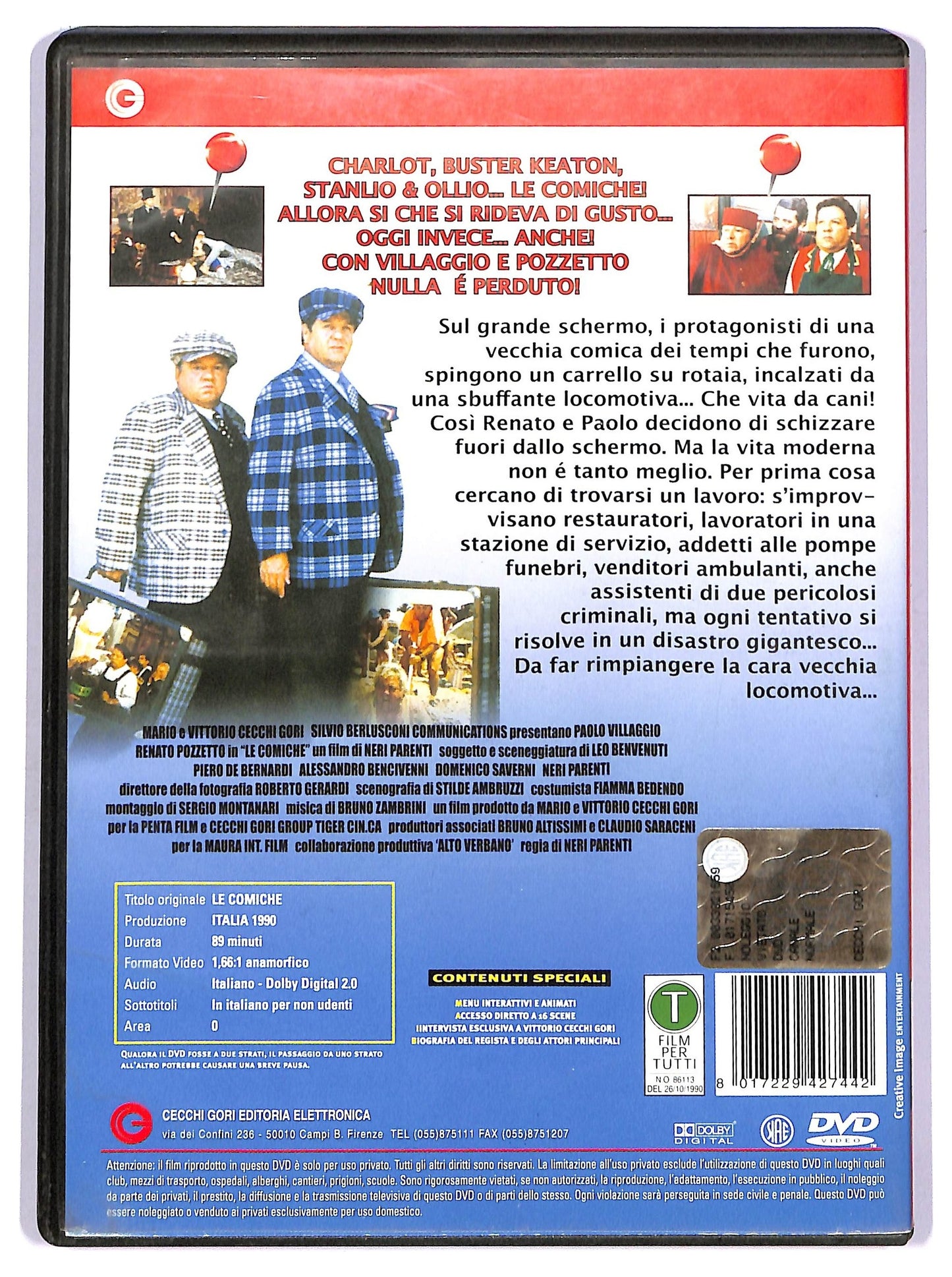 EBOND Le Comiche  DVD D740652