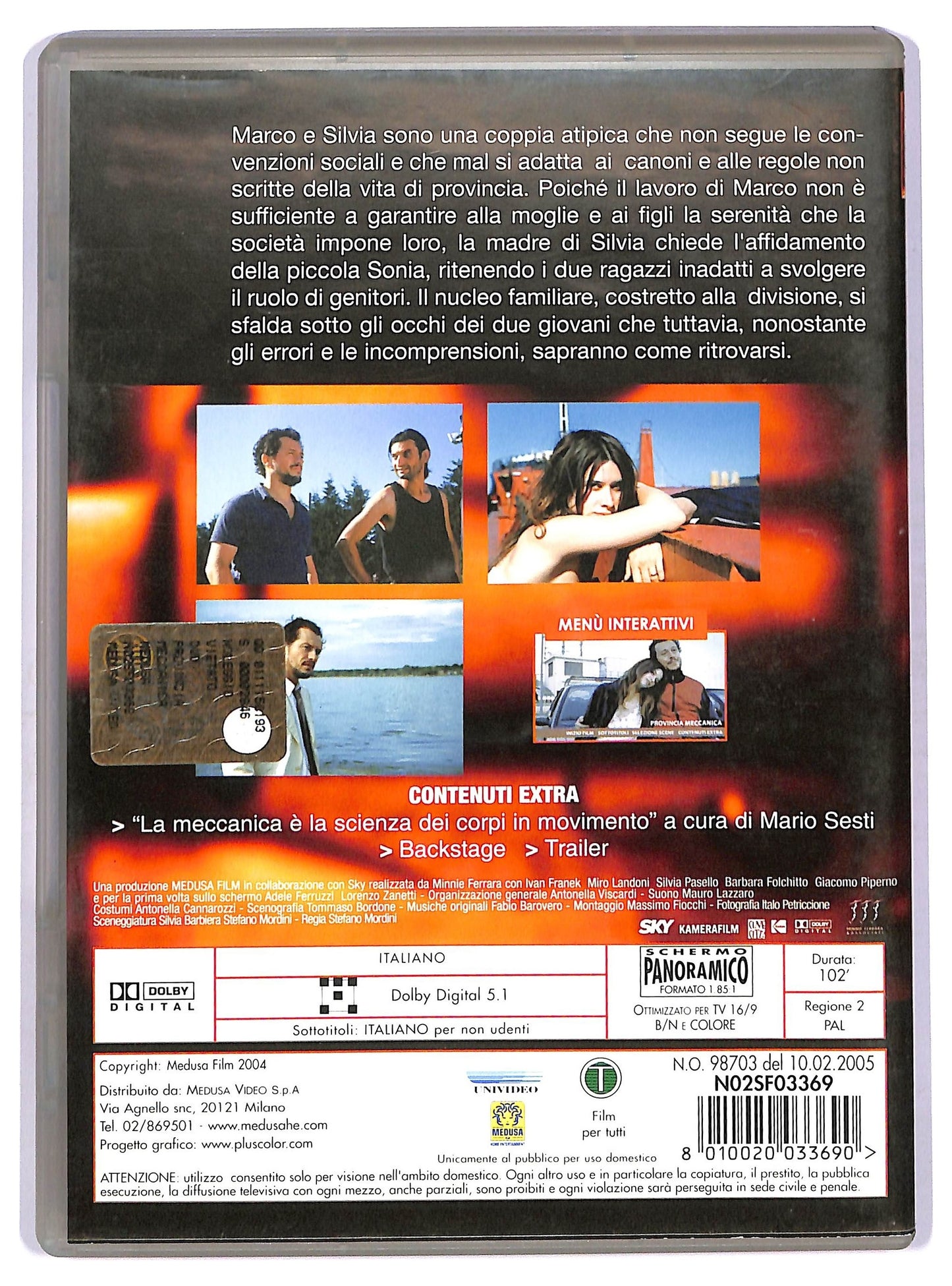 EBOND Provincia meccanica DVD D740655
