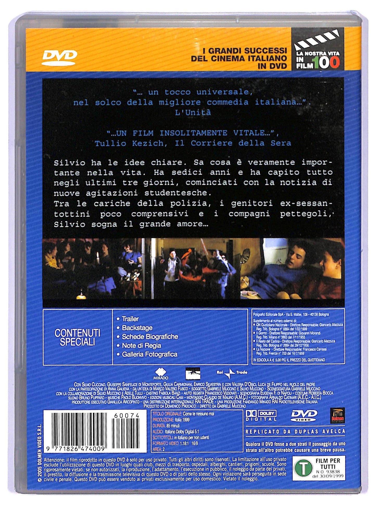 EBOND Come te nessuno mai  EDITORIALE DVD D740728