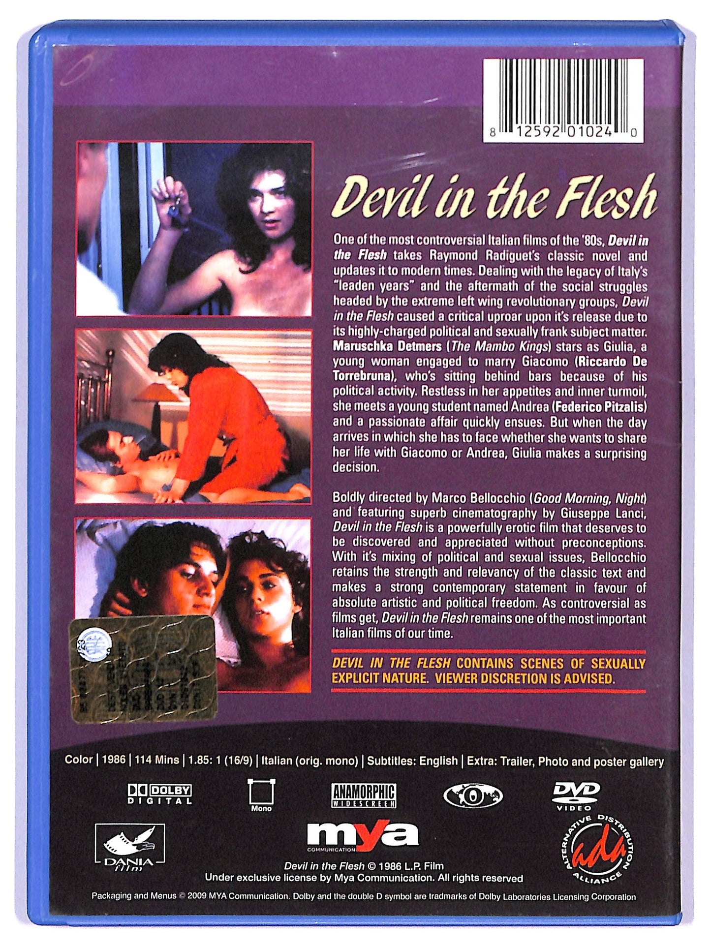 EBOND Devil In The Flesh DVD D740940