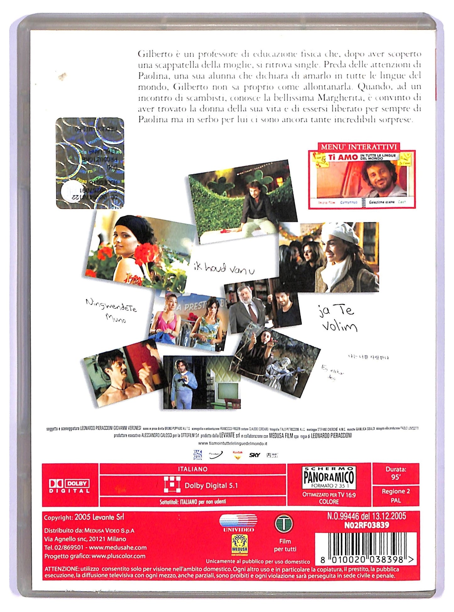 EBOND Ti amo in tutte le lingue del mondo NOLEGGIO DVD D740961