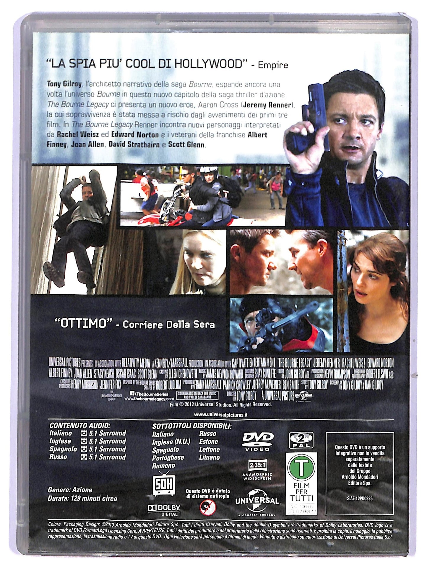 EBOND The Bourne Legacy EDITORIALE DVD D741035