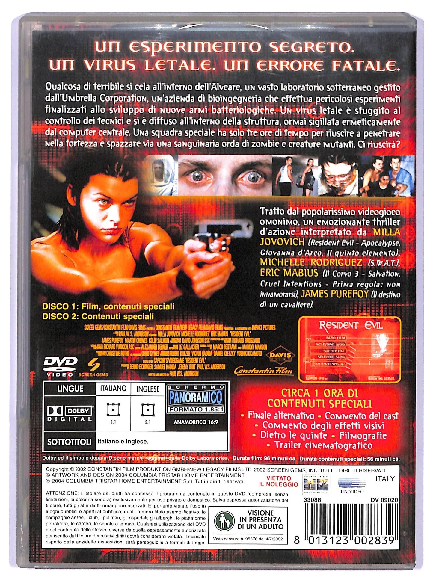 EBOND Resident Evil  DVD D741156