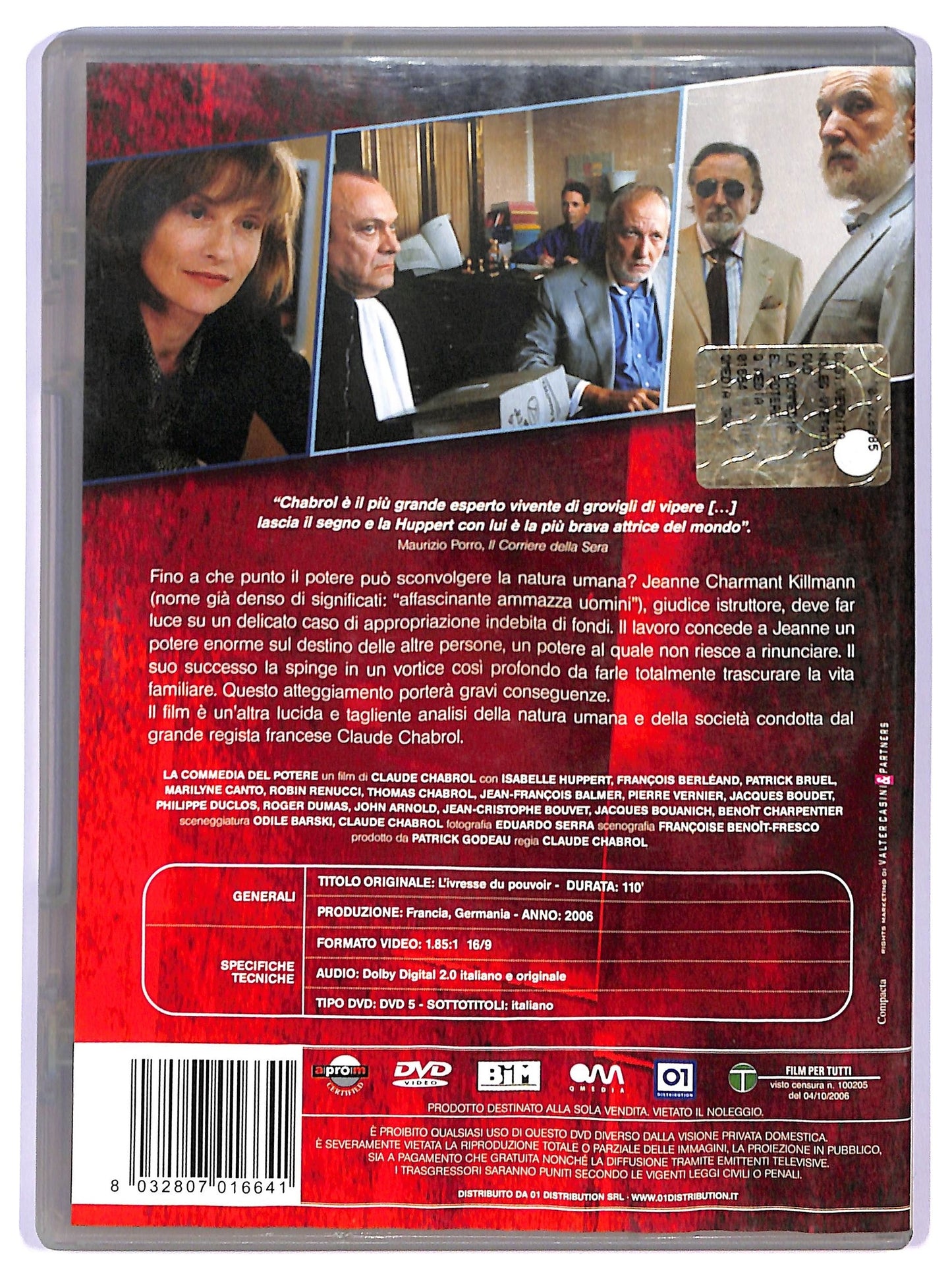 EBOND La commedia del potere DVD D741221