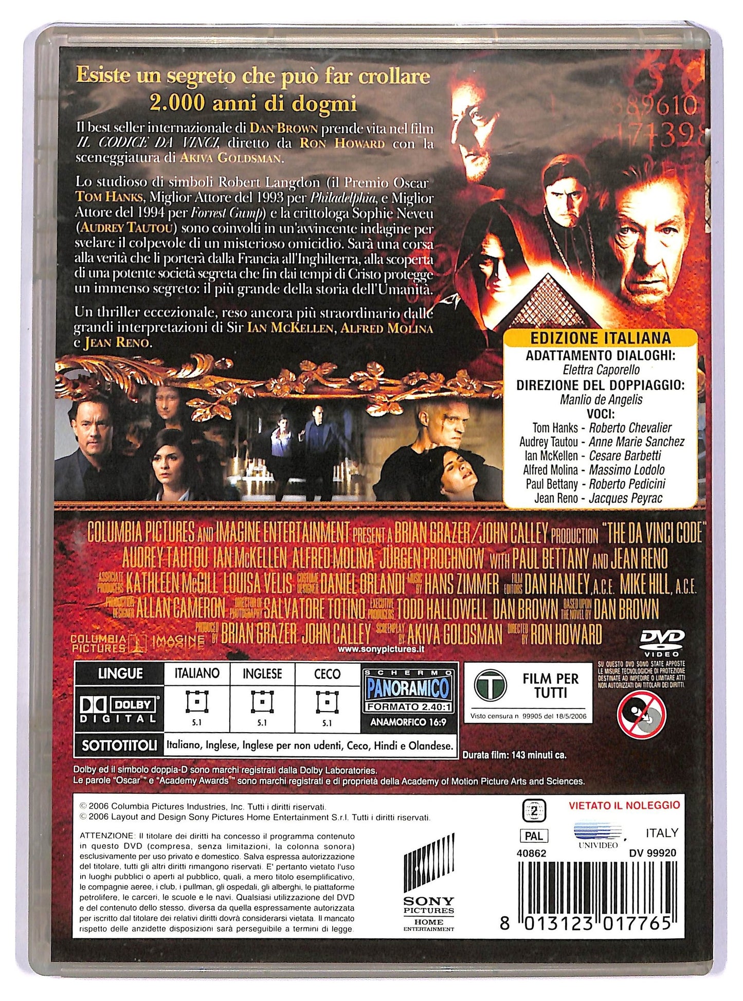 EBOND Il Codice Da Vinci DVD D741314