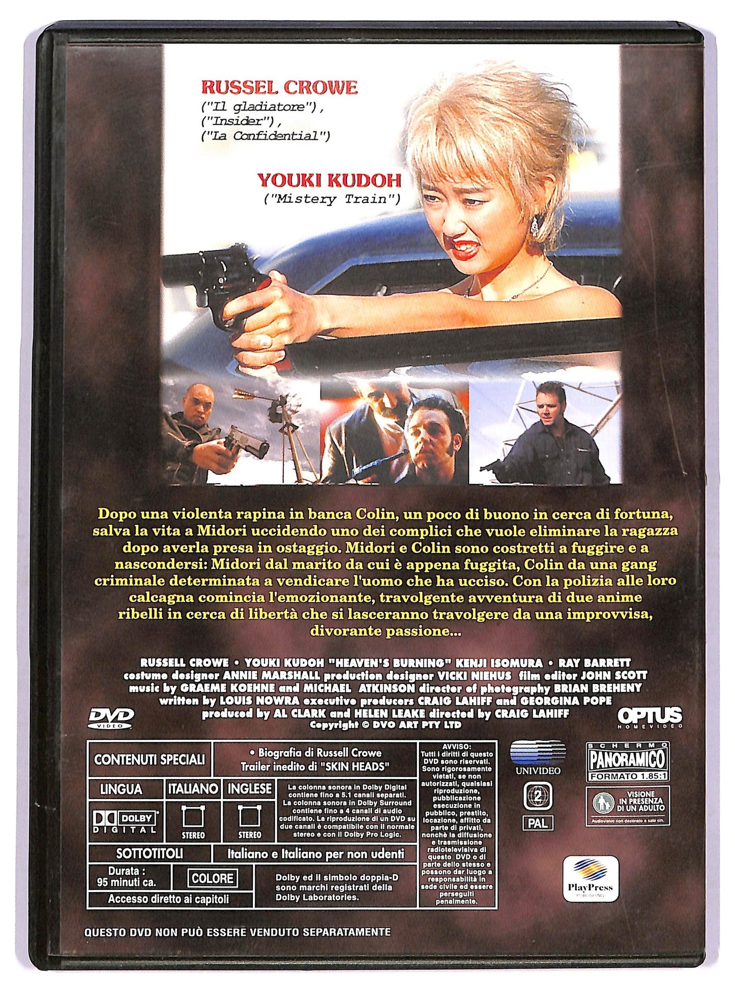 EBOND Paradiso Di Fuoco Con Russell Crowe DVD Editoriale D741326