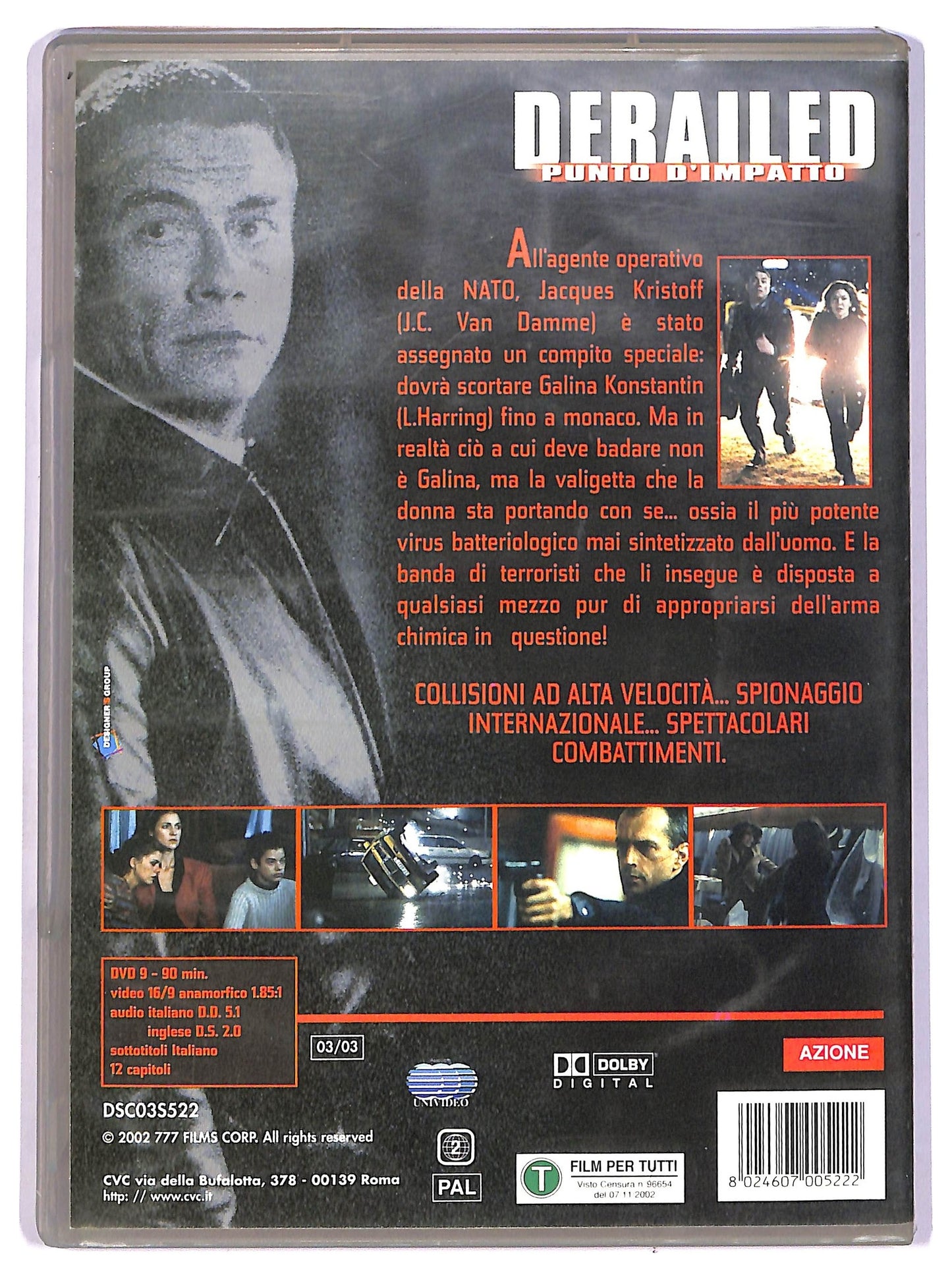 EBOND Derailed-Punto d'impatto DVD D741341