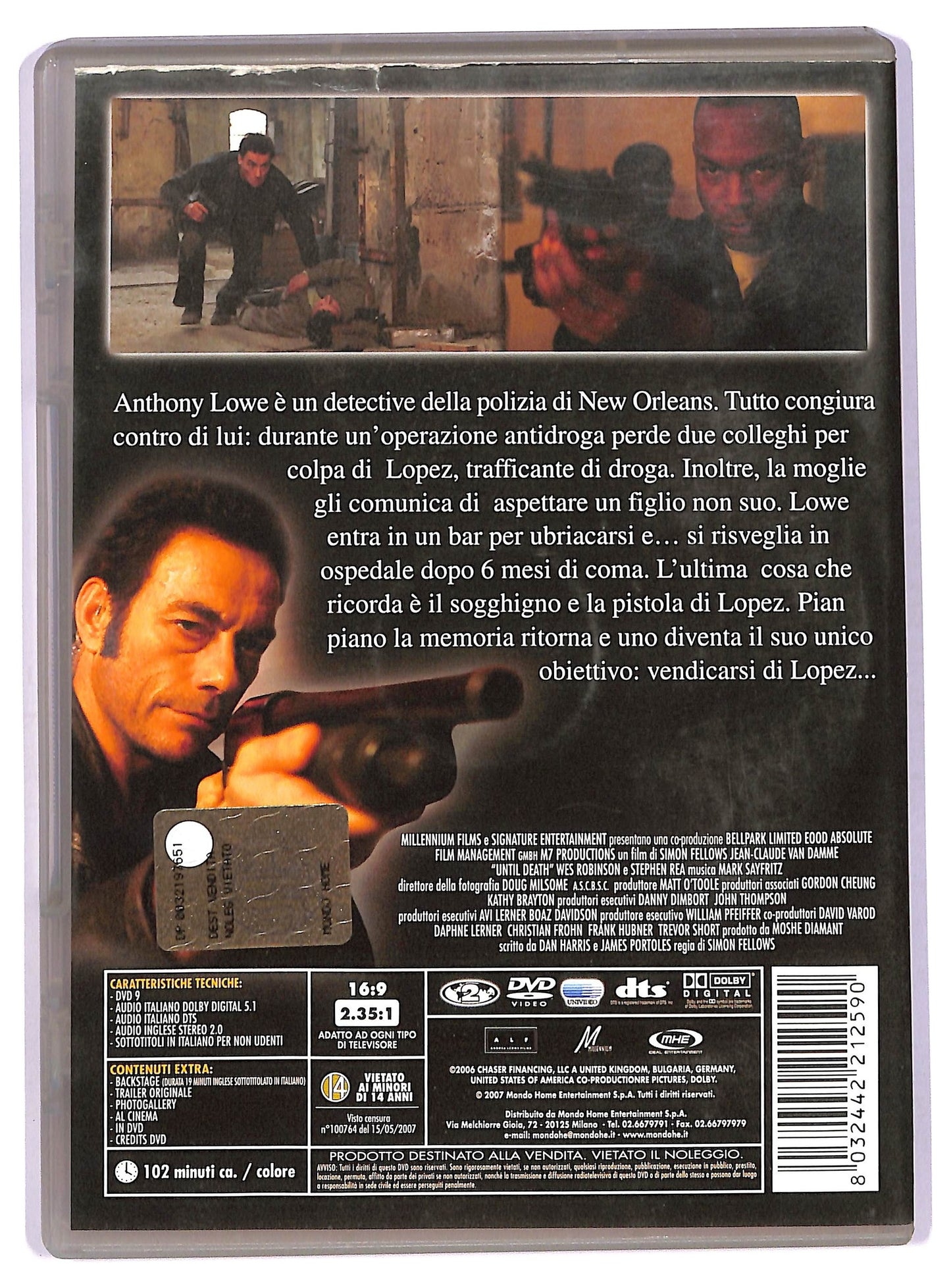 EBOND until death DVD D741401
