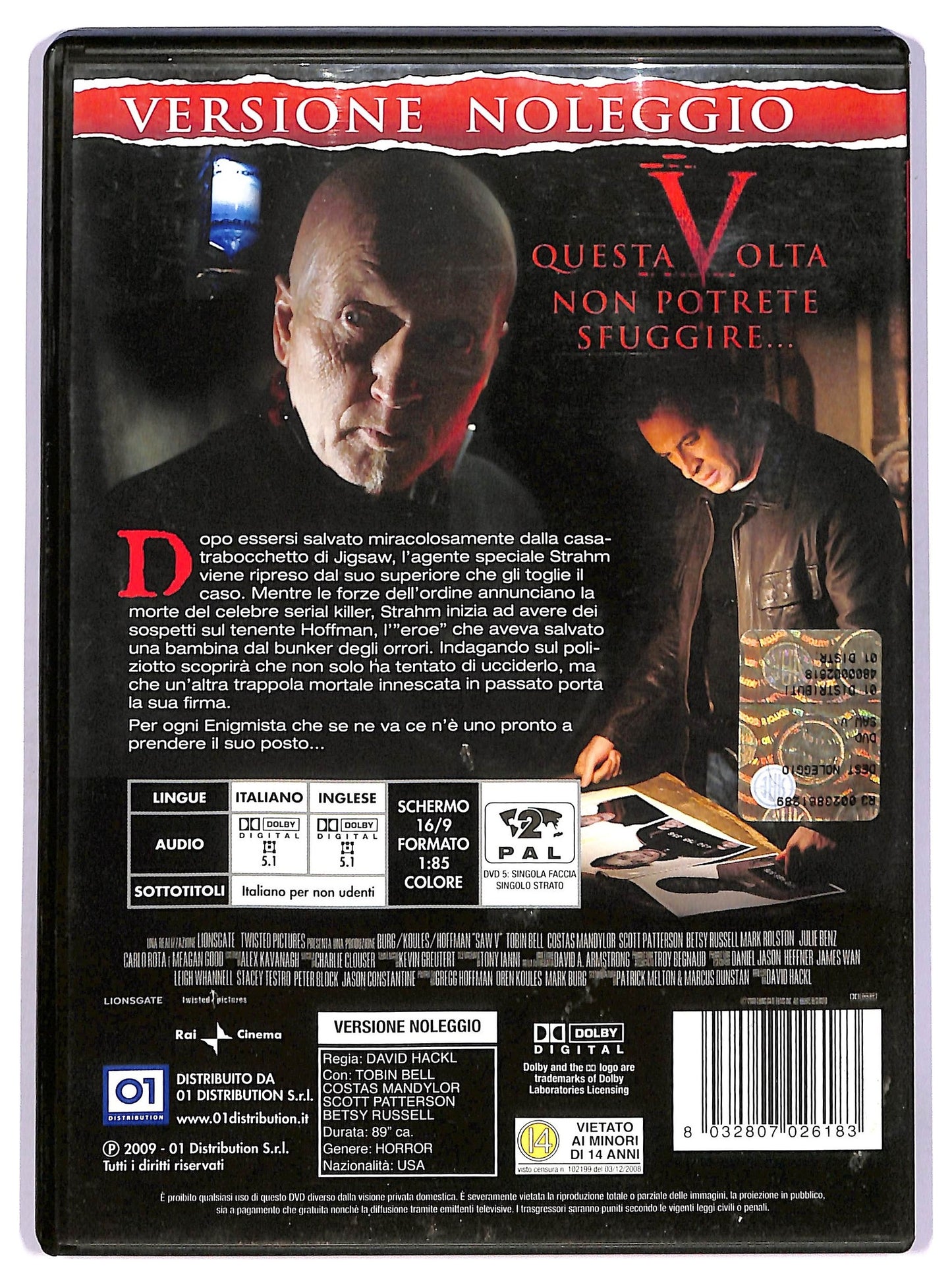 EBOND Sawv DVD Ex Noleggio D741525