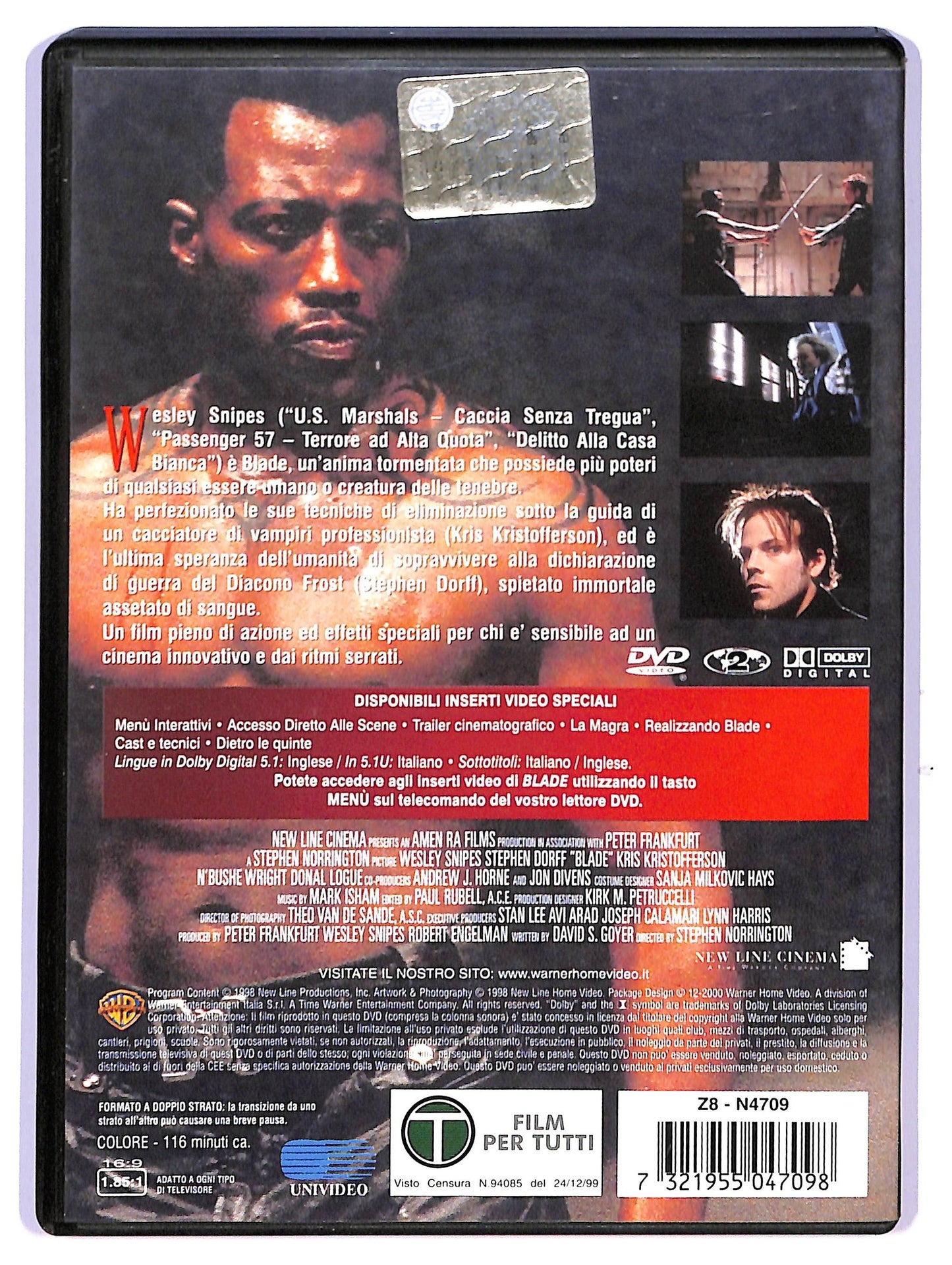 EBOND blade DVD D741707