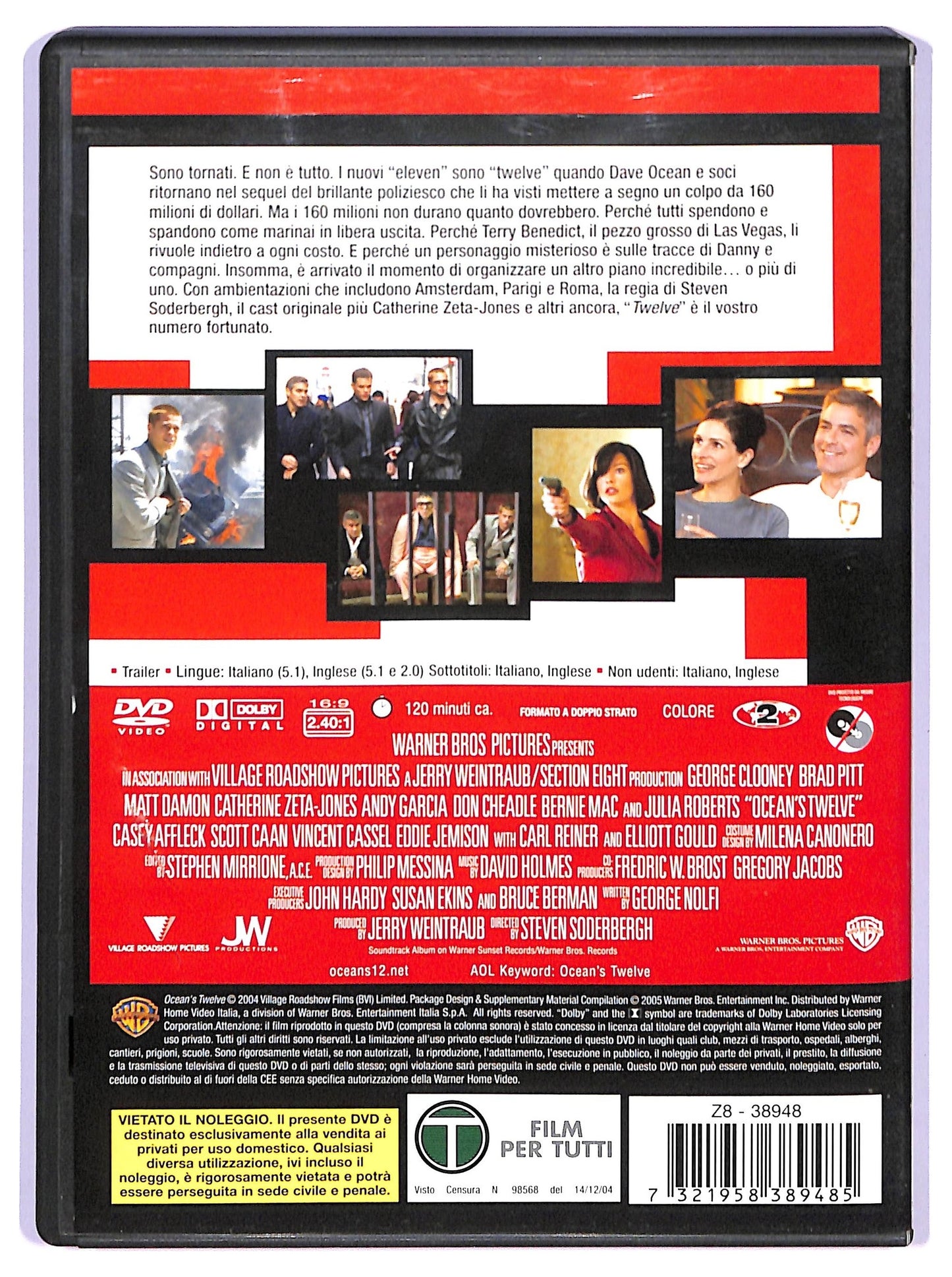 EBOND ocean's twelve DVD D741710