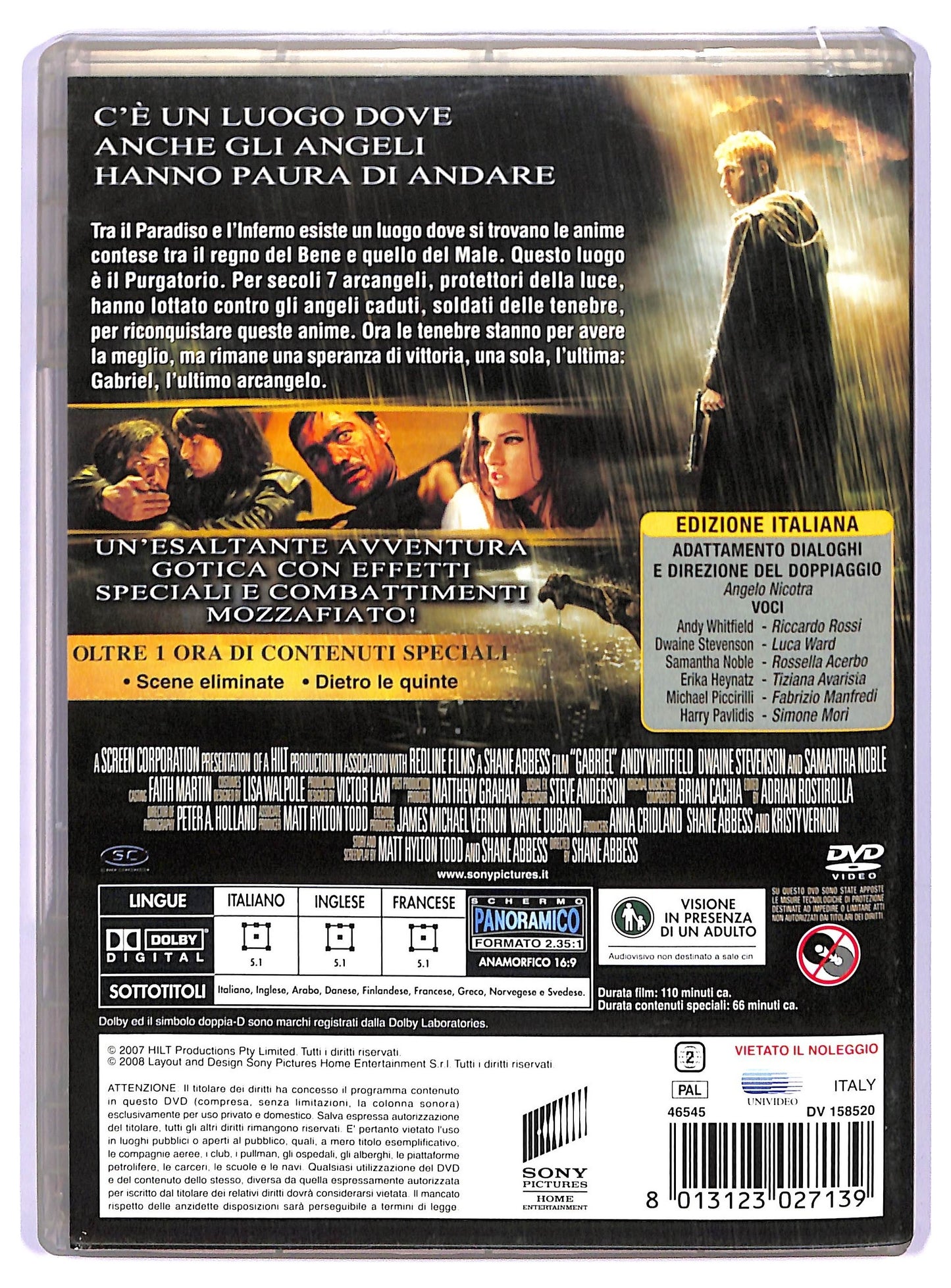 EBOND Gabriel - La furia degli angeli DVD D741745