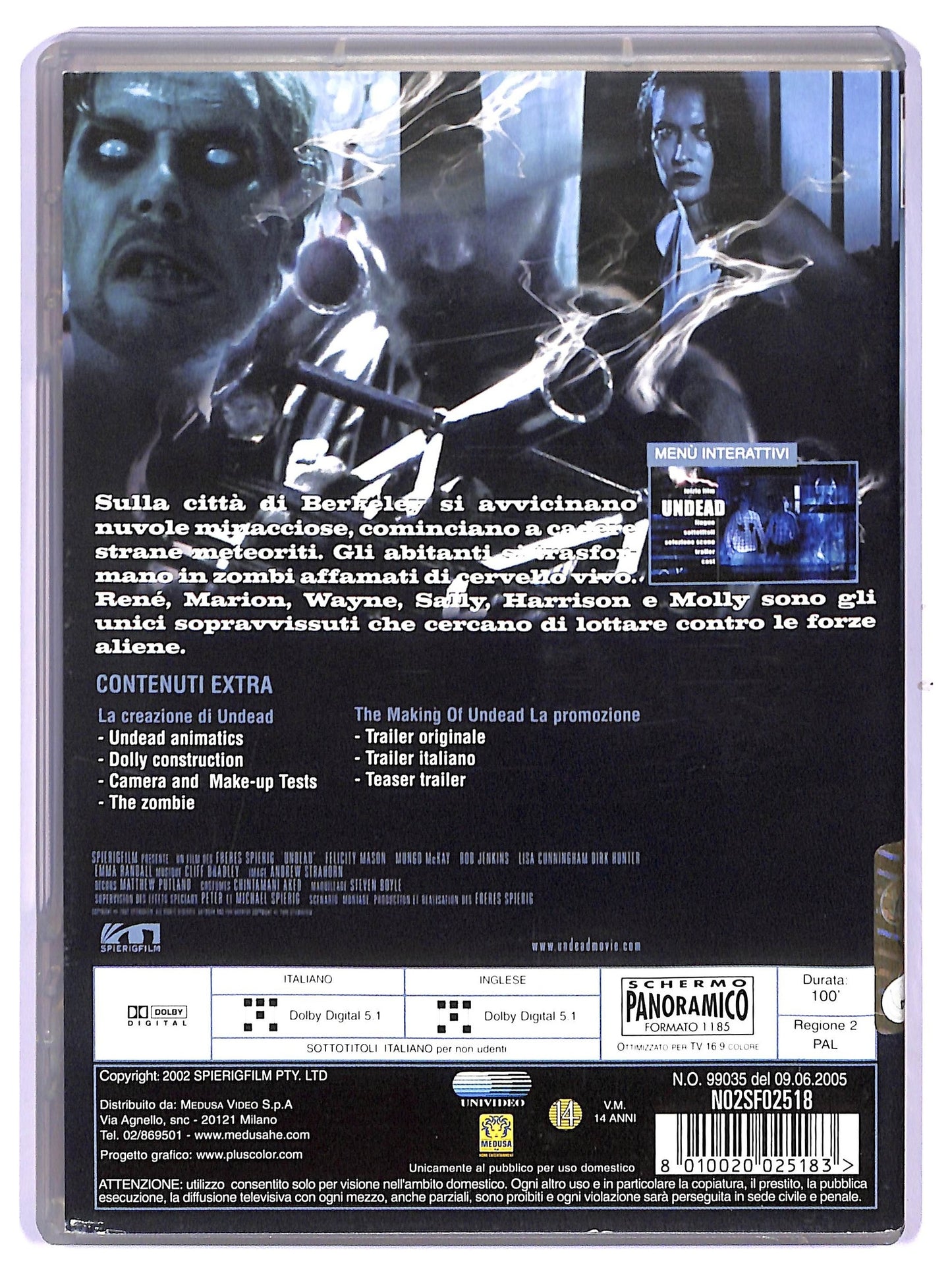 EBOND Undead DVD D741803