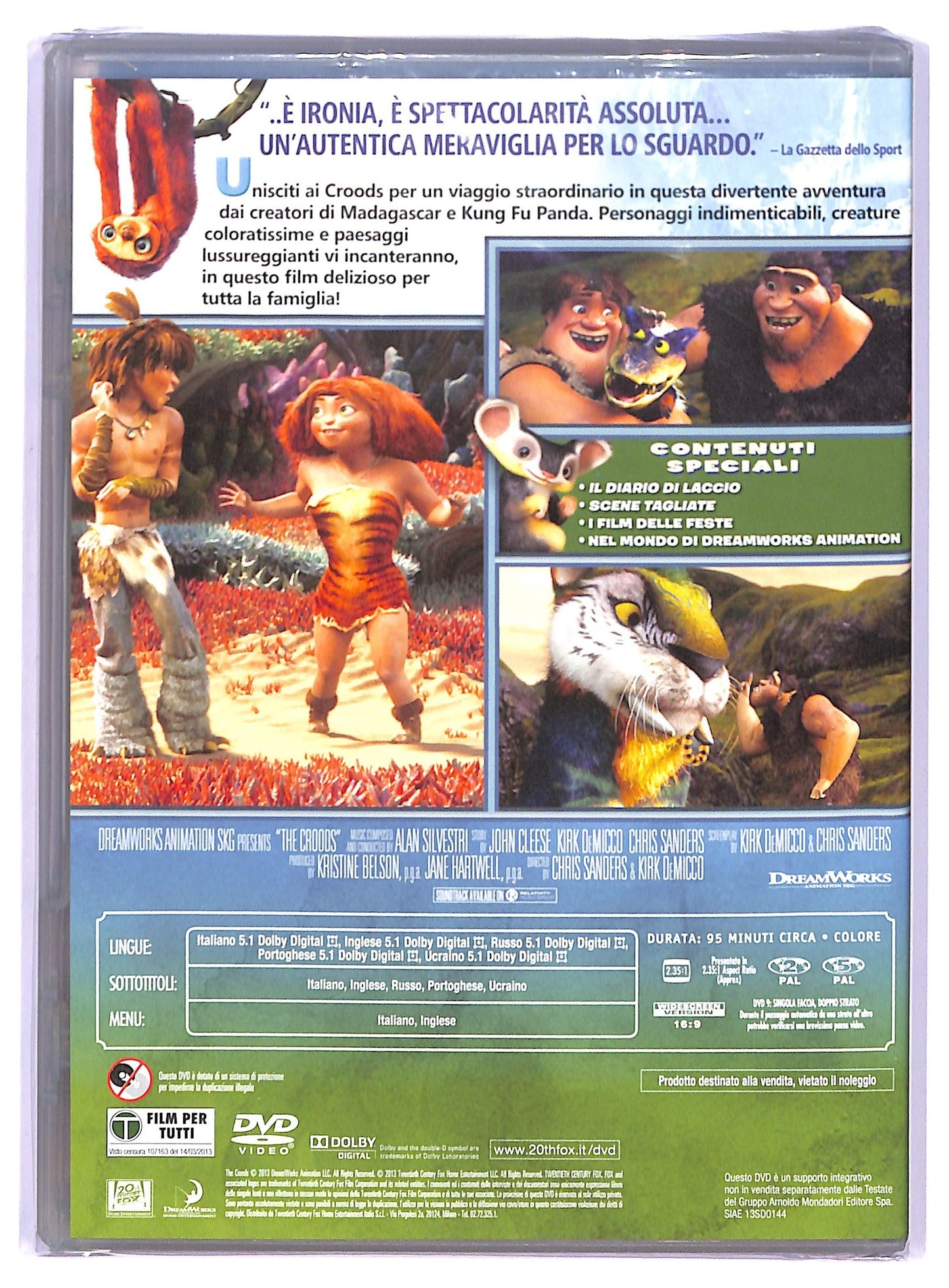 EBOND I Croods EDITORIALE DVD D741818
