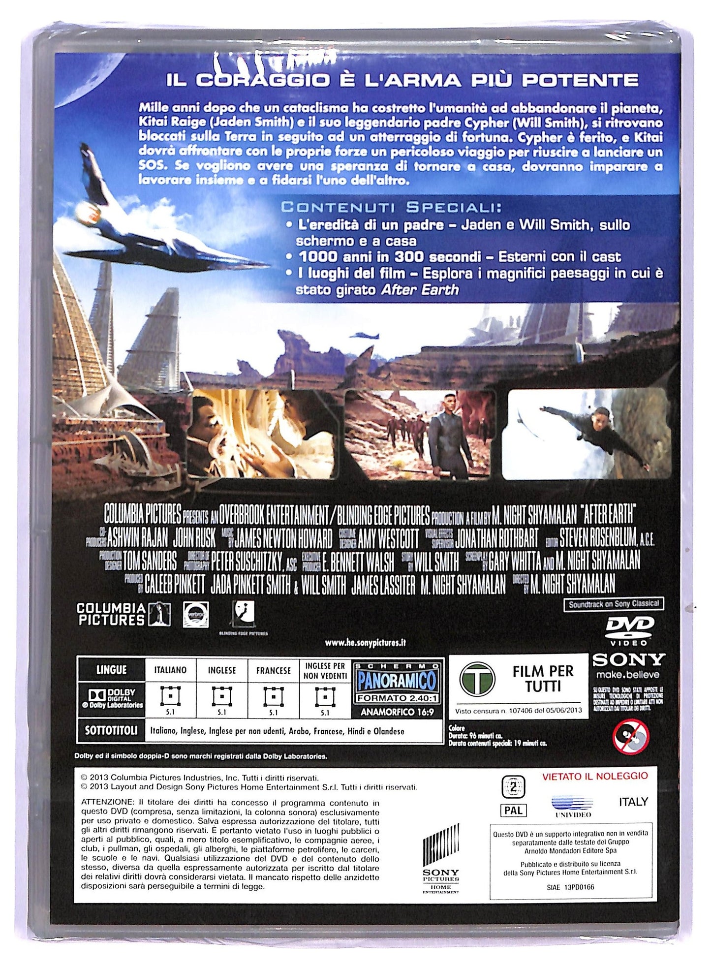EBOND After Earth EDITORIALE DVD D741826