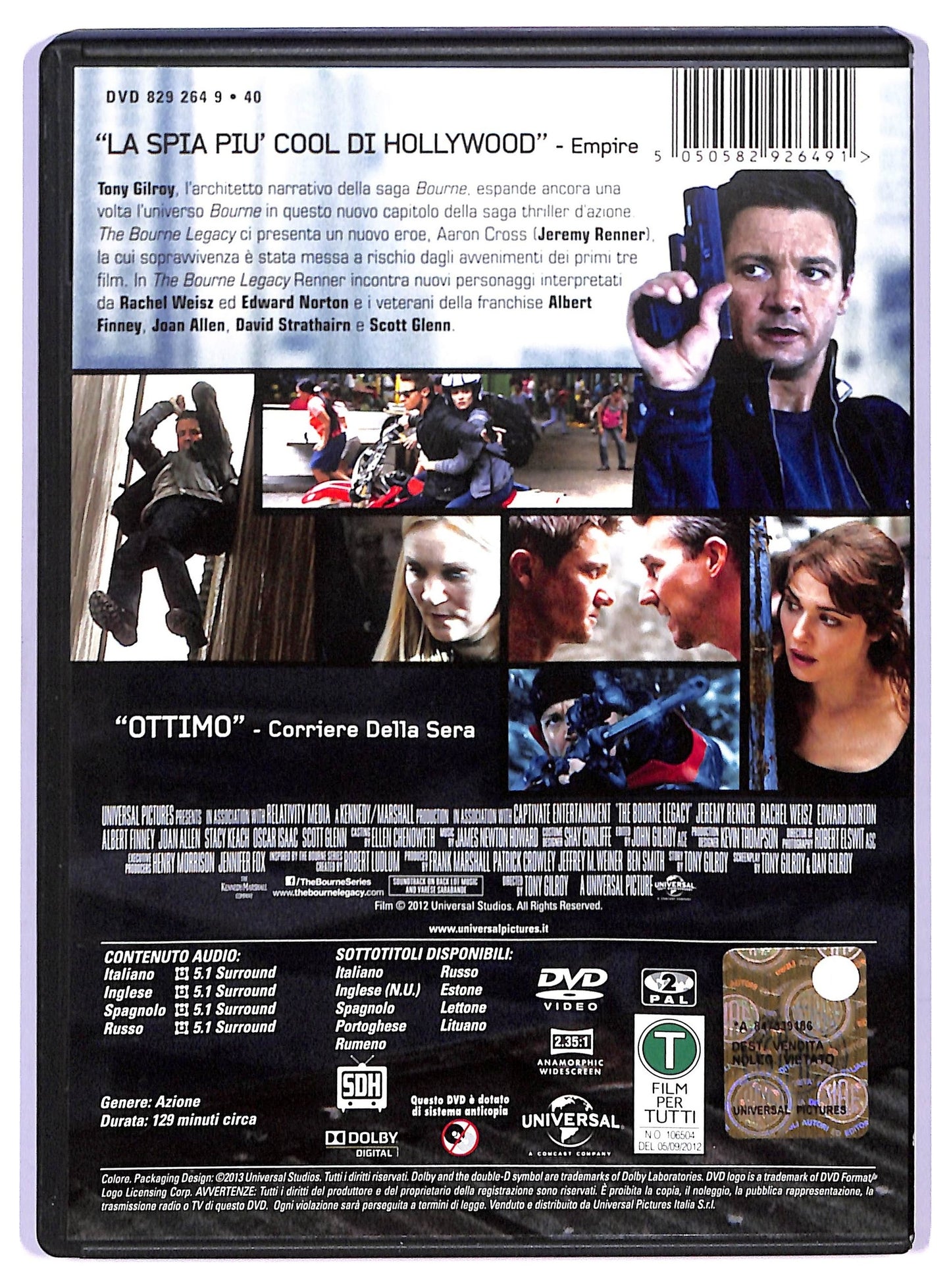 EBOND The Bourne Legacy DVD D741845