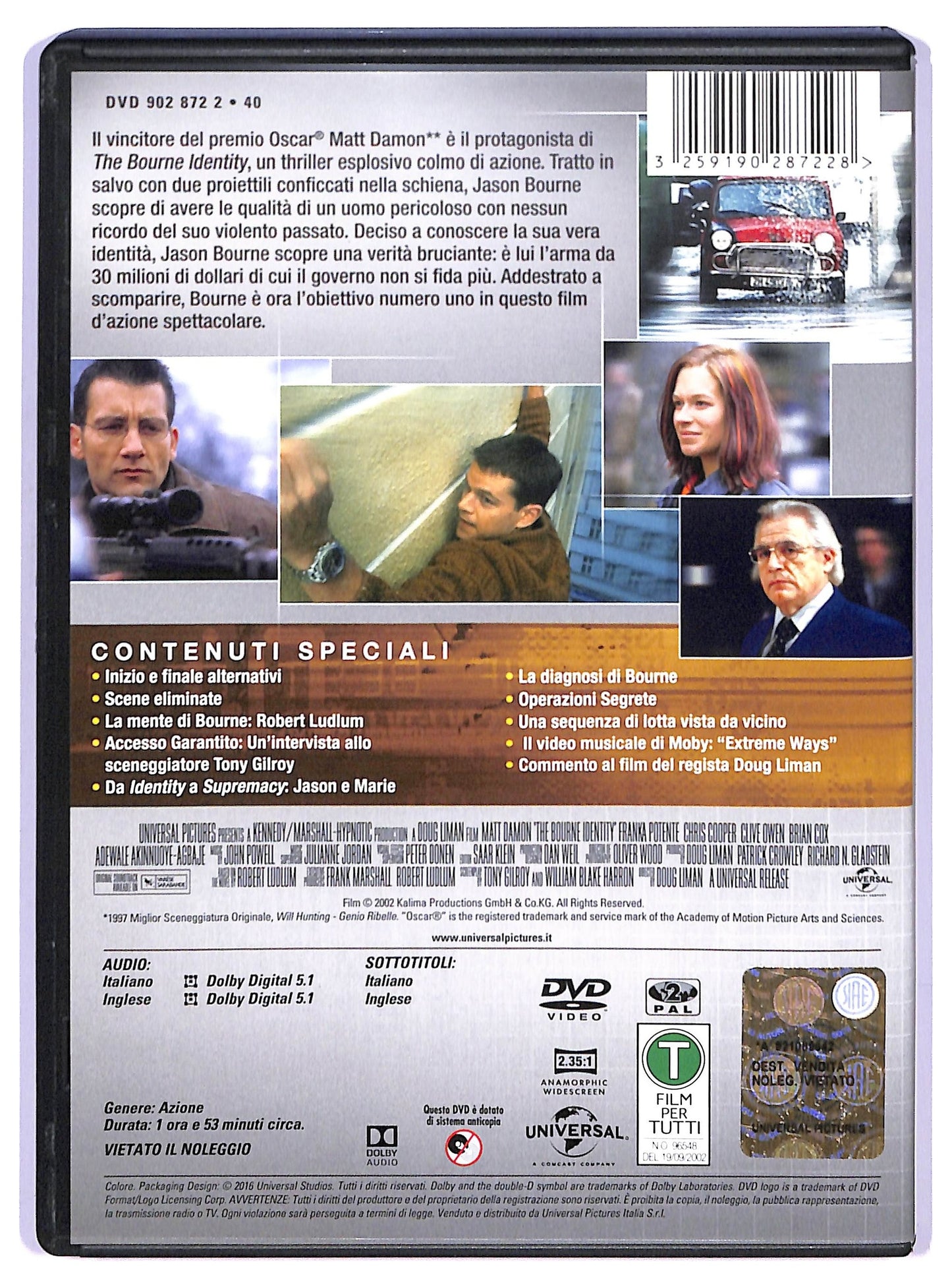 EBOND The bourne identity DVD D741861