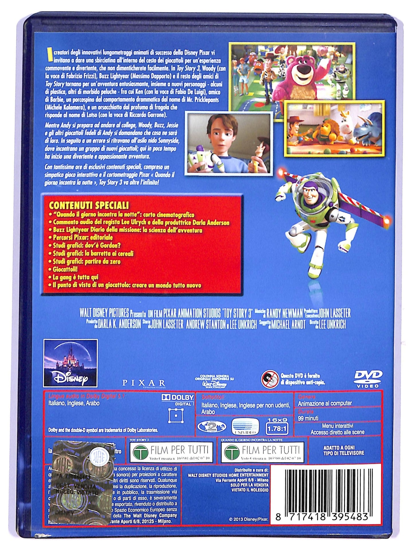 EBOND Toy story 3 - La grande fuga DVD D741917