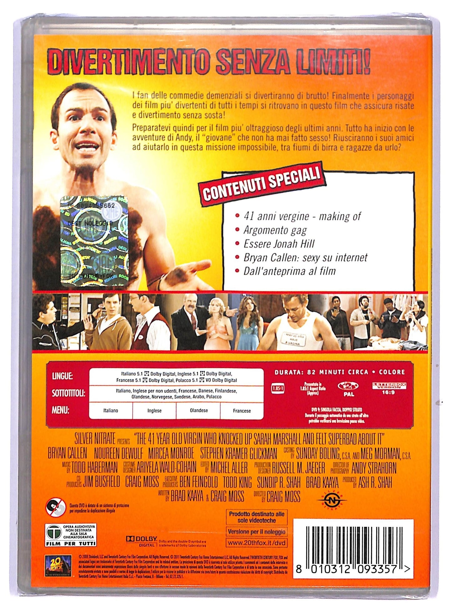 EBOND 41 anni vergine DVD D741923
