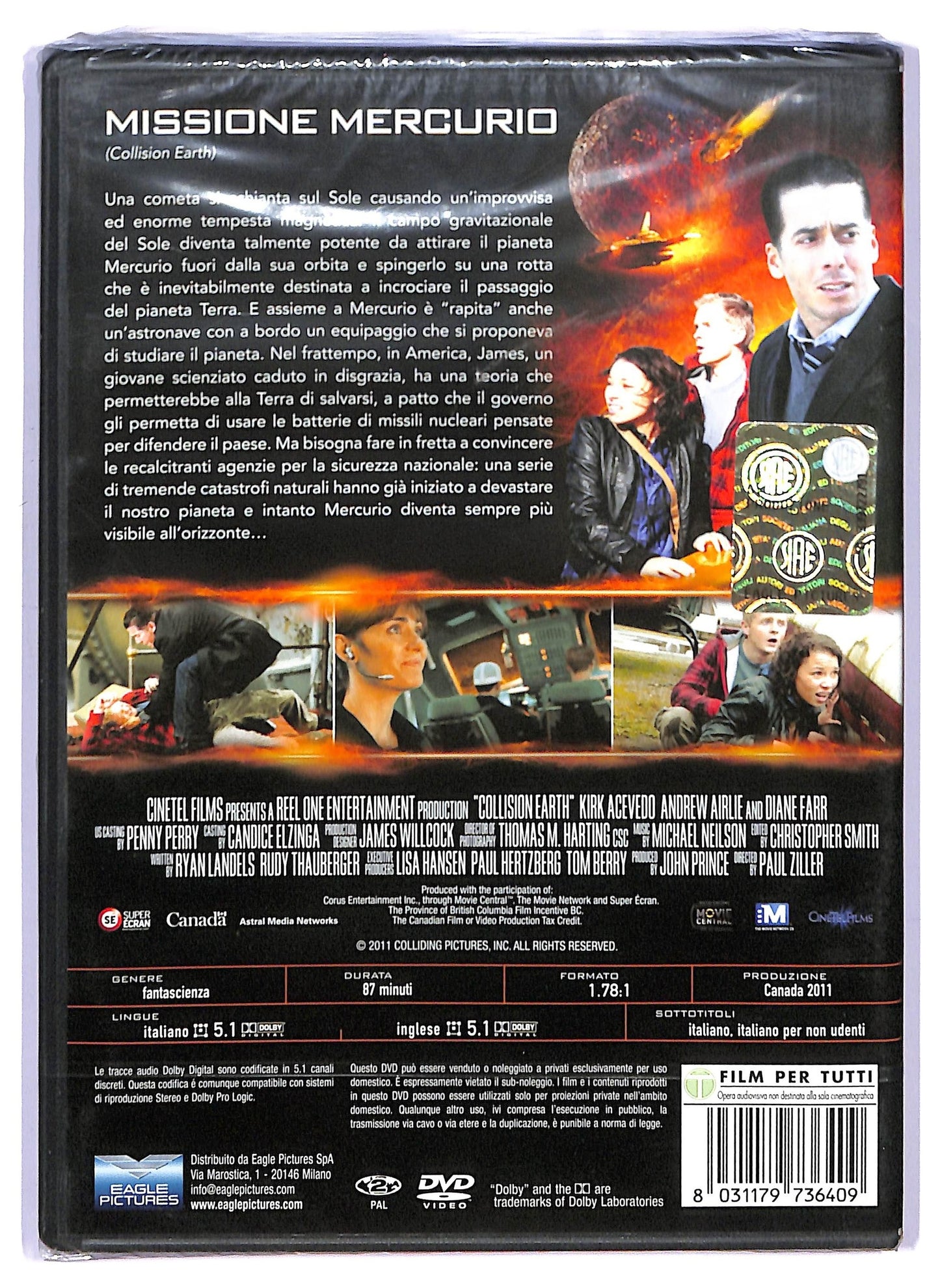 EBOND Missione Mercurio DVD D741935