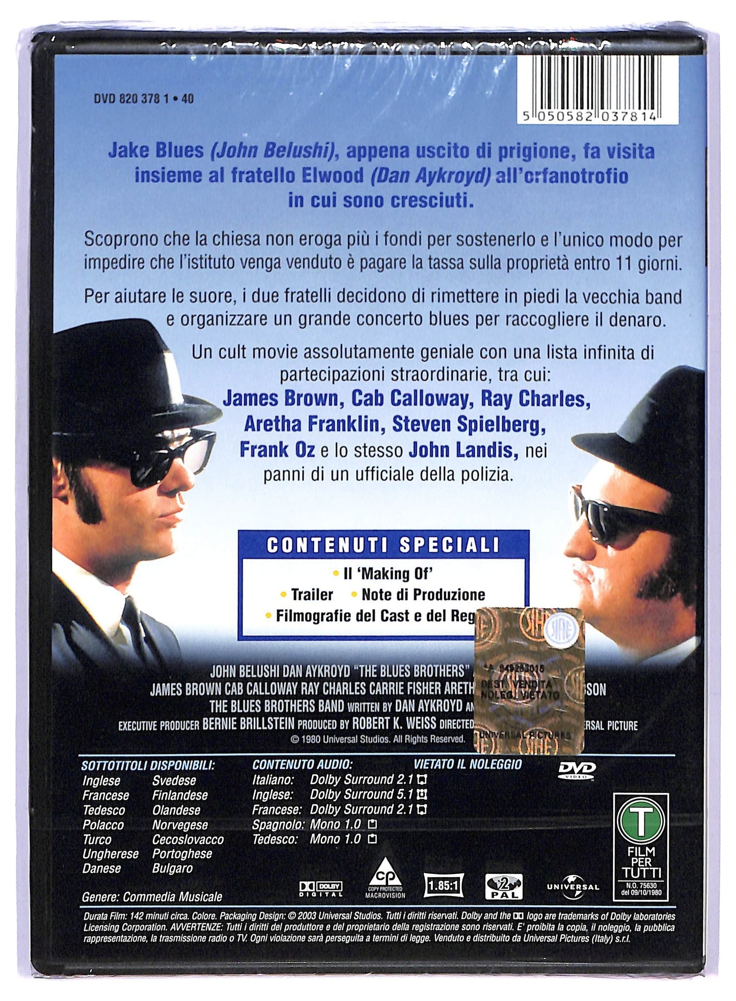 EBOND the blues brothers DVD D741958