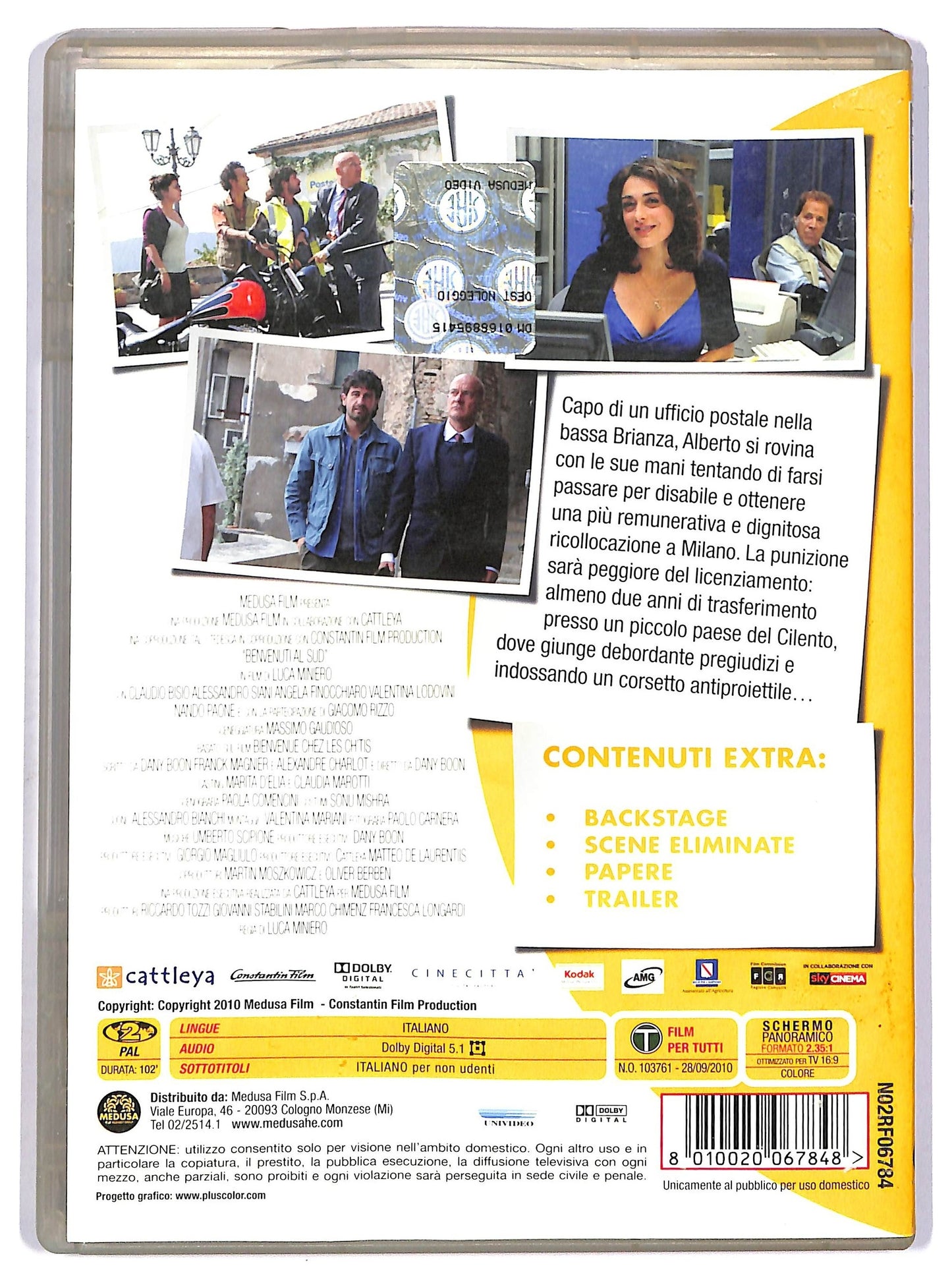EBOND Benvenuti al sud DVD NOLEGGIO D742004