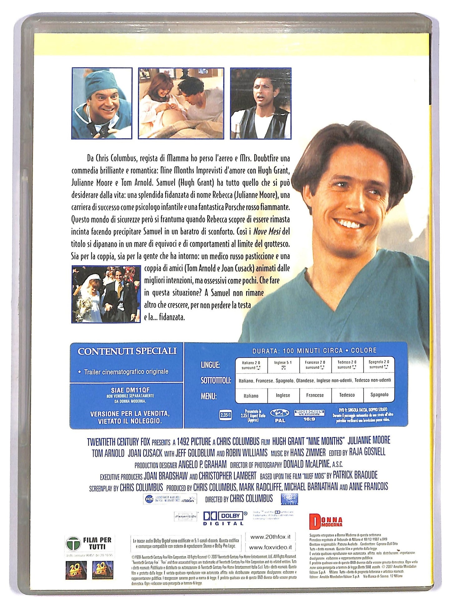 EBOND Nine Months - Imprevisti d'amore EDITORIALE DVD D742010