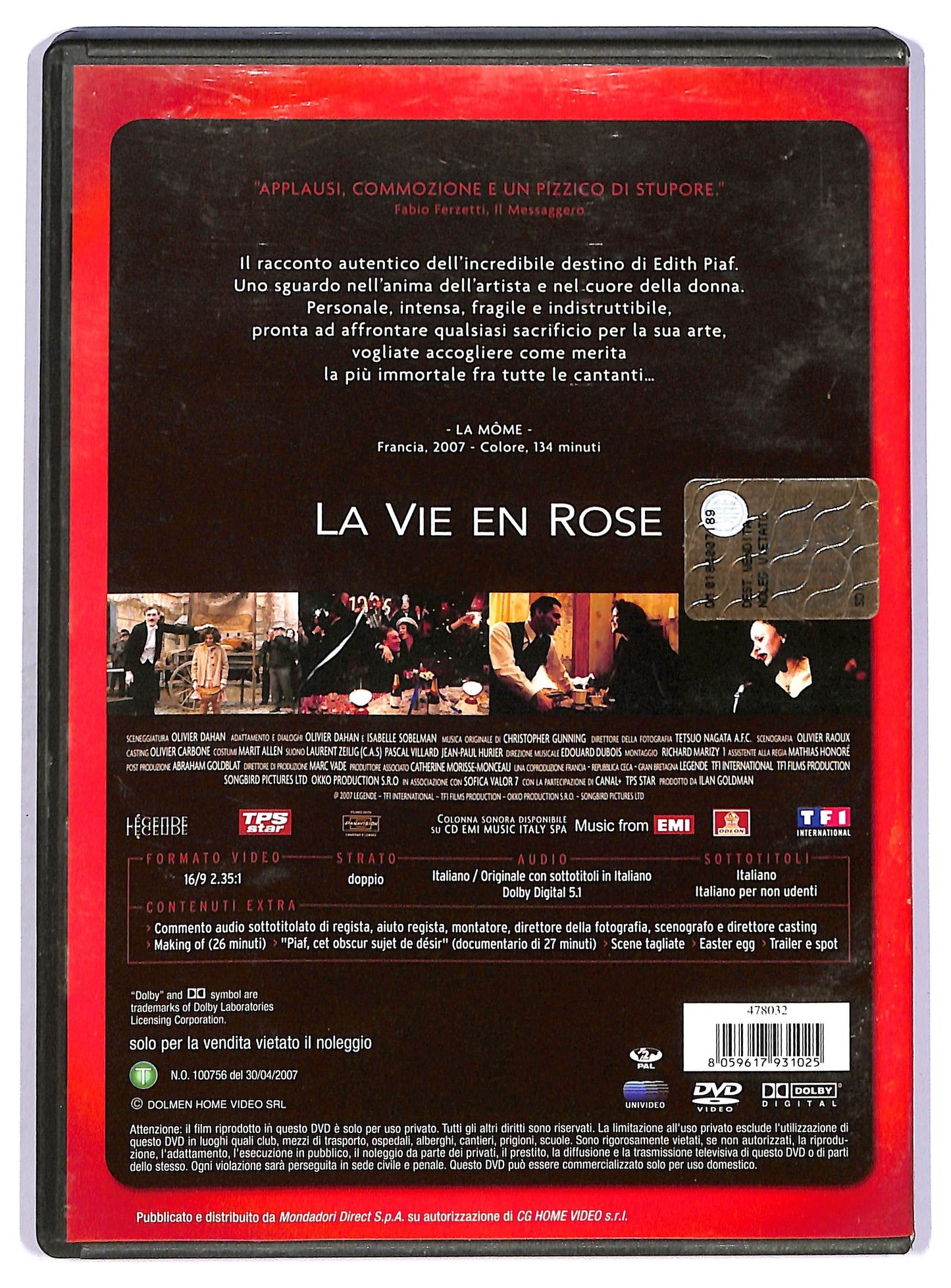 EBOND La Vie en rose DVD D742258