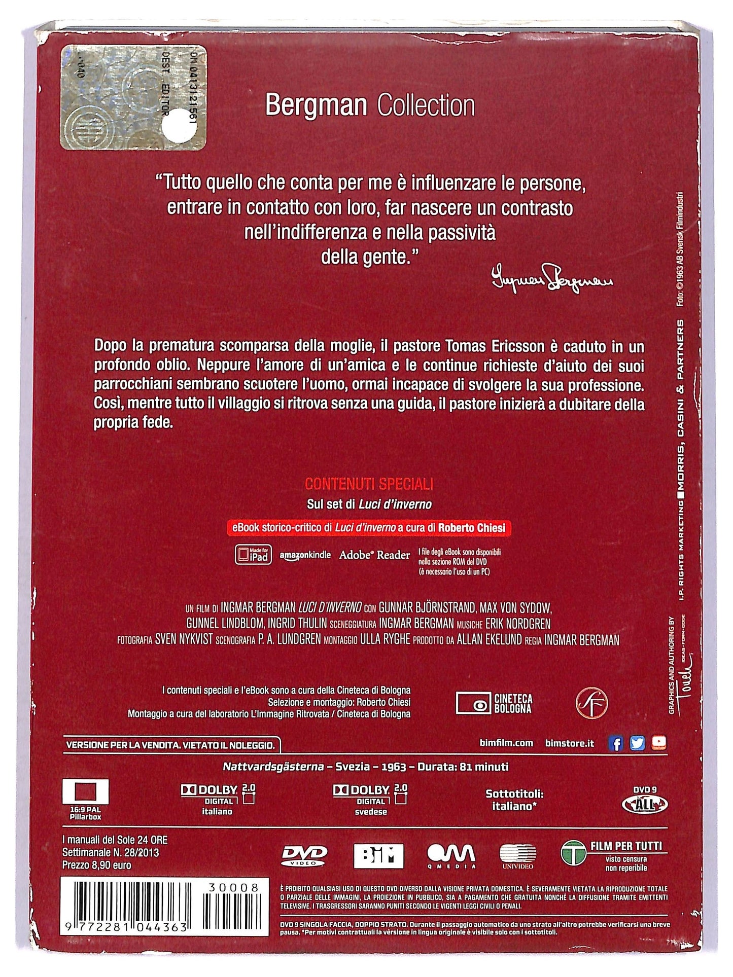 EBOND Luci d'inverno EDITORIALE DVD D742332