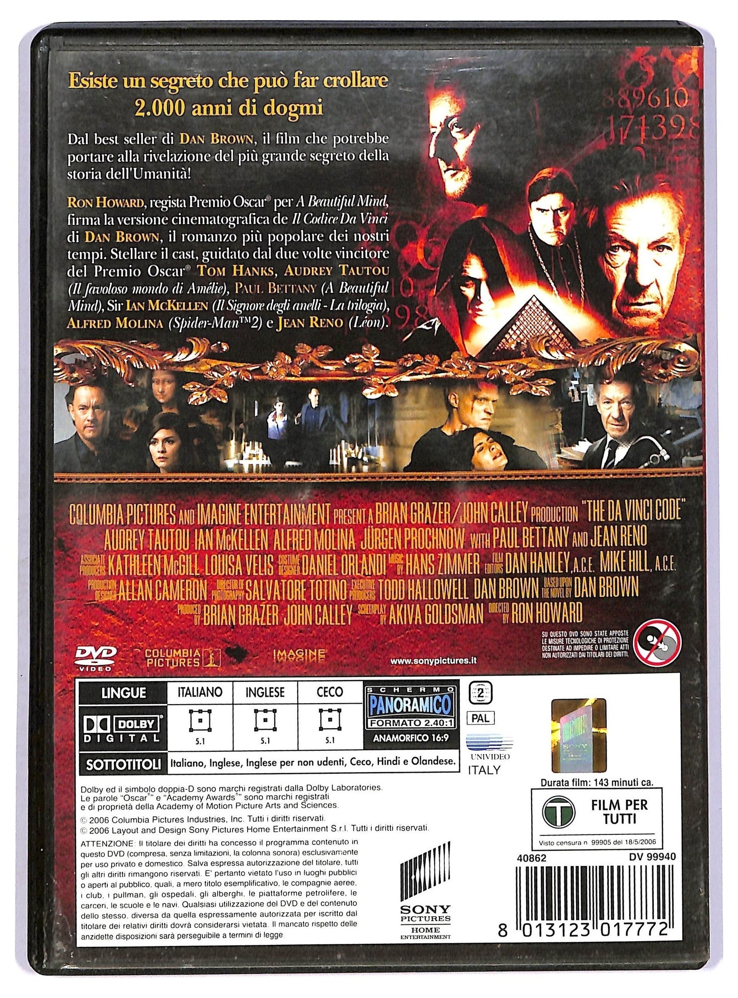 EBOND Il codice Da Vinci NOLEGGIO DVD D742426