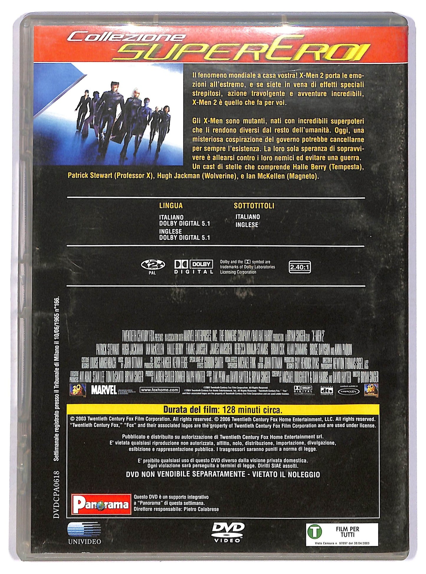 EBOND X-Men 2 EDITORIALE DVD D742507