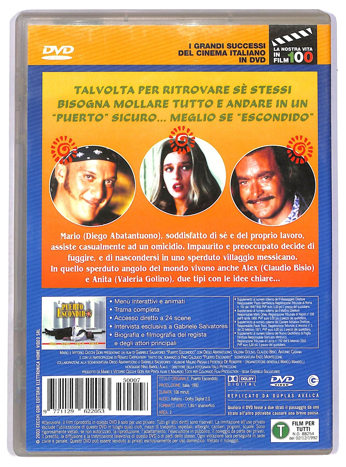 EBOND Puerto Escondido  EDITORIALE DVD D742547