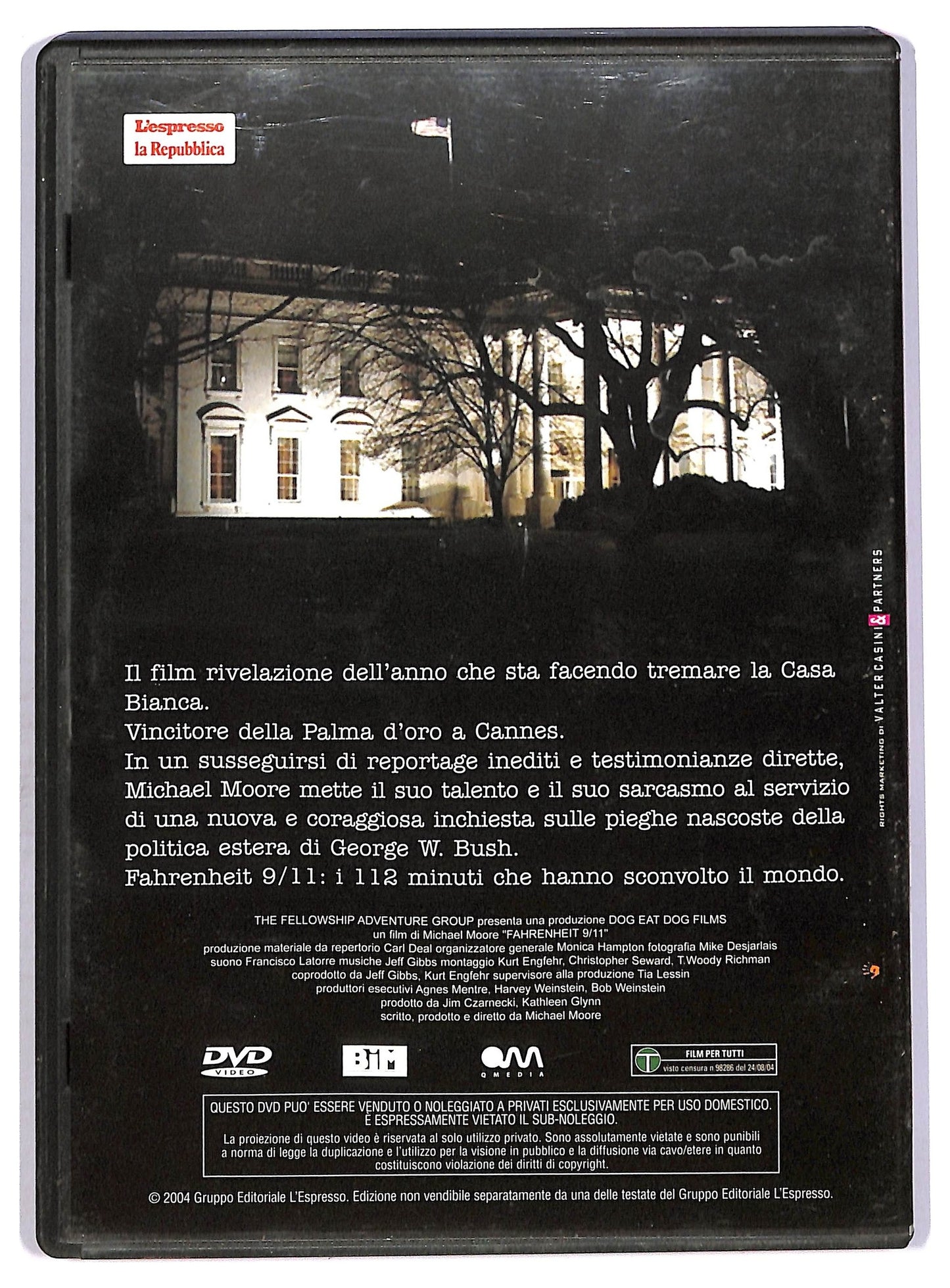 EBOND Fahrenheit 9/11 EDITORIALE DVD D742549