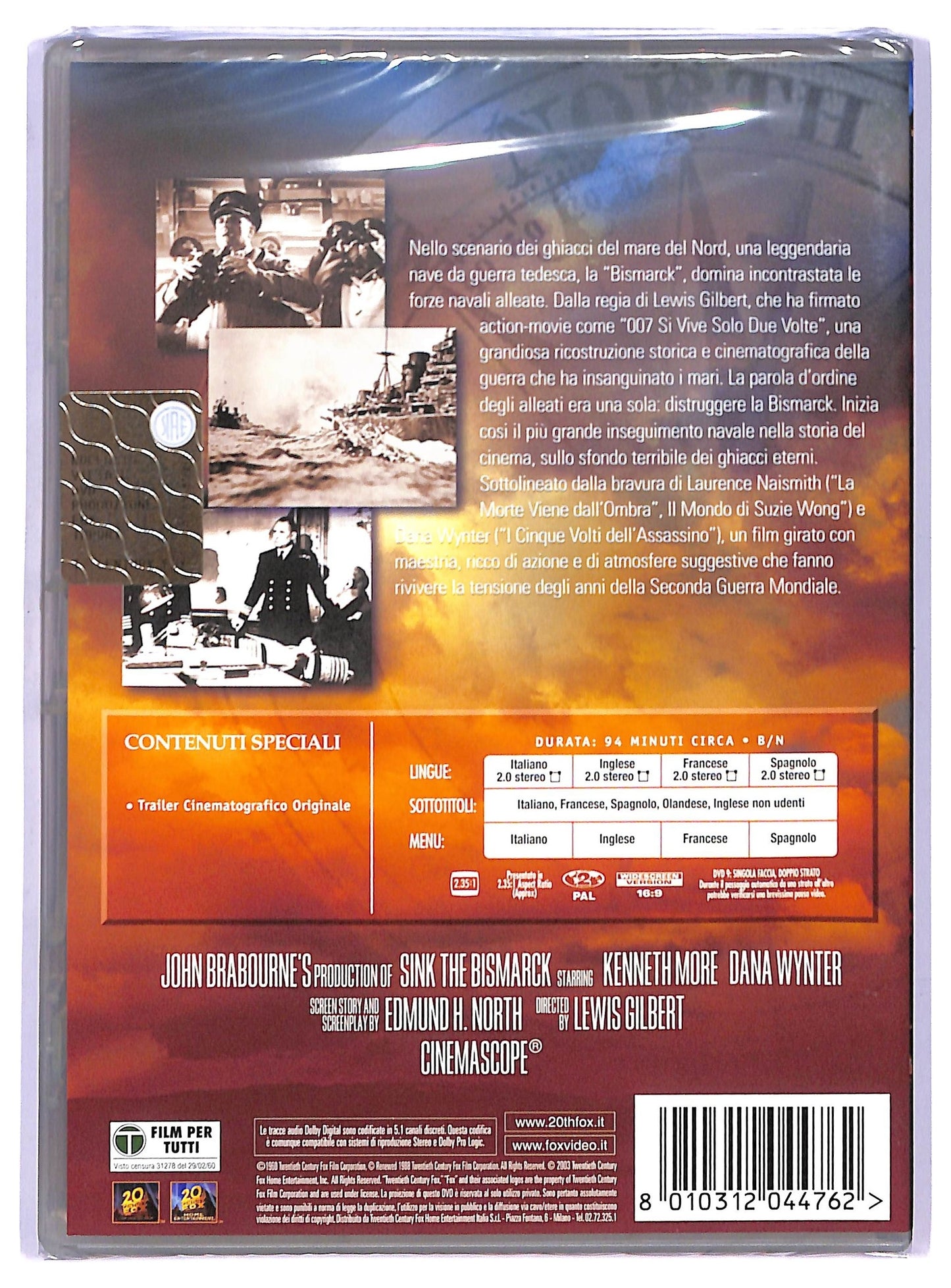 EBOND Affondate la Bismarck  DVD D742661