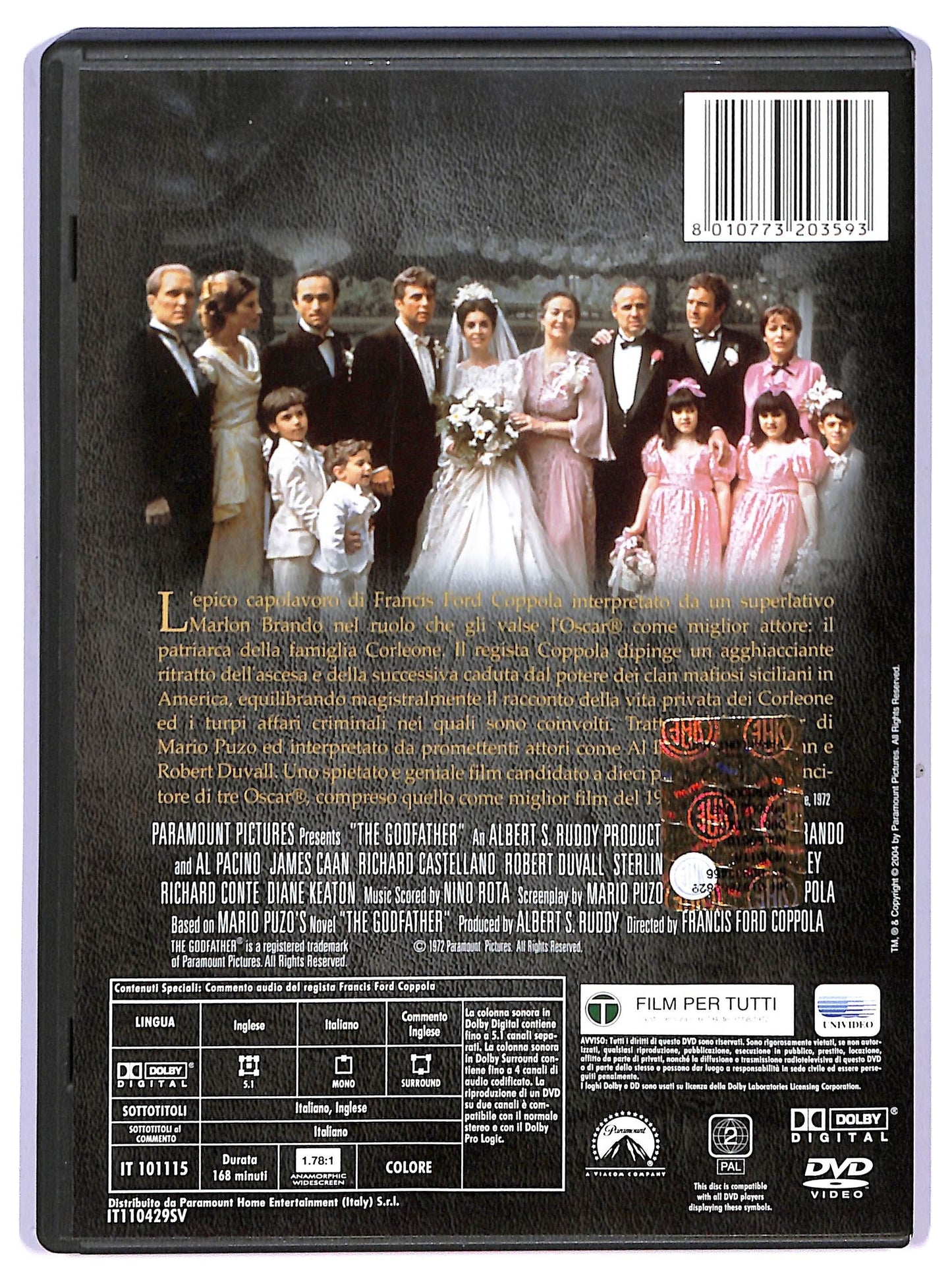 EBOND Il padrino DVD D742701