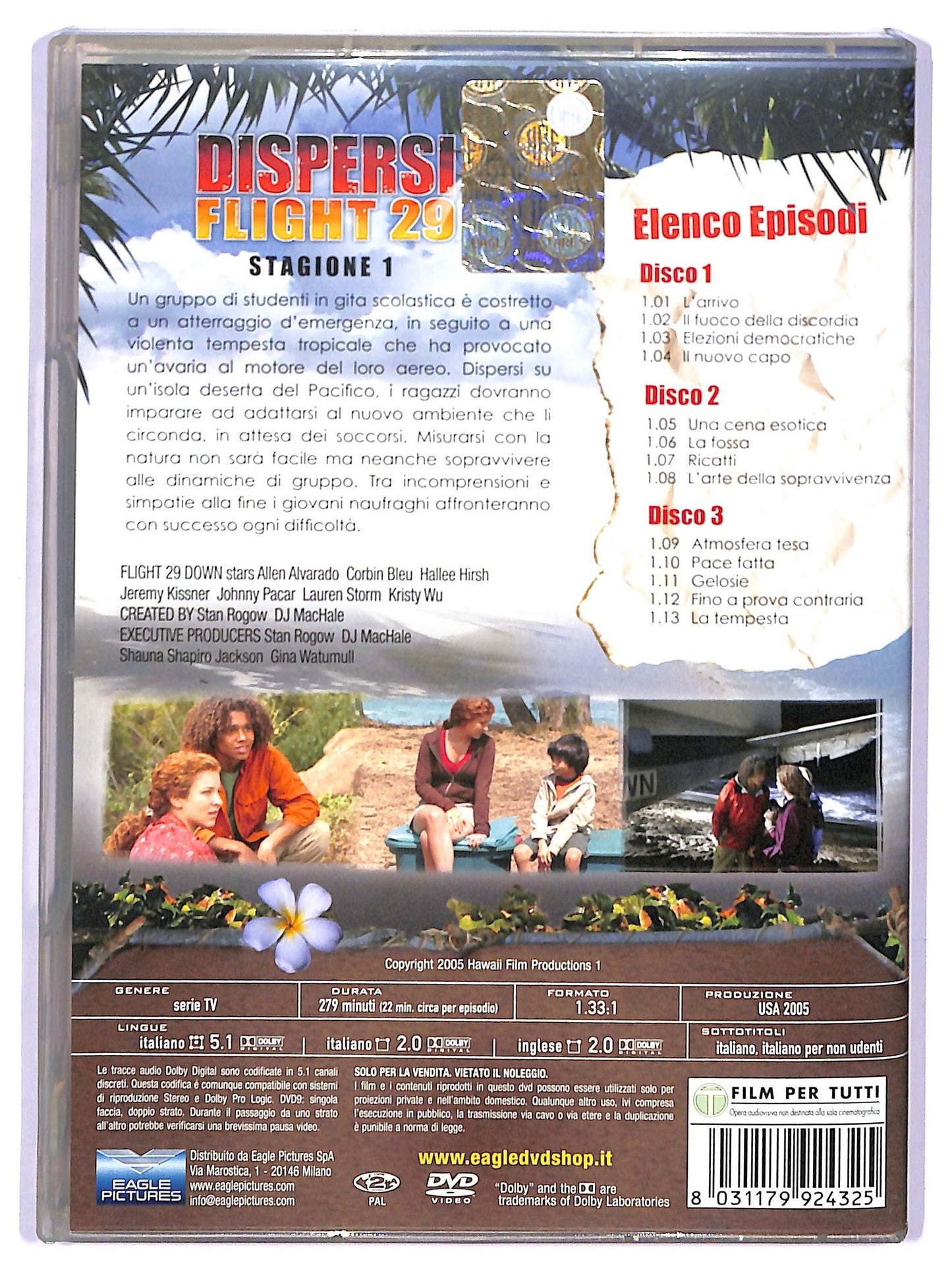 EBOND Flight 29 Down STAGIONE 1 completa  DVD D742705