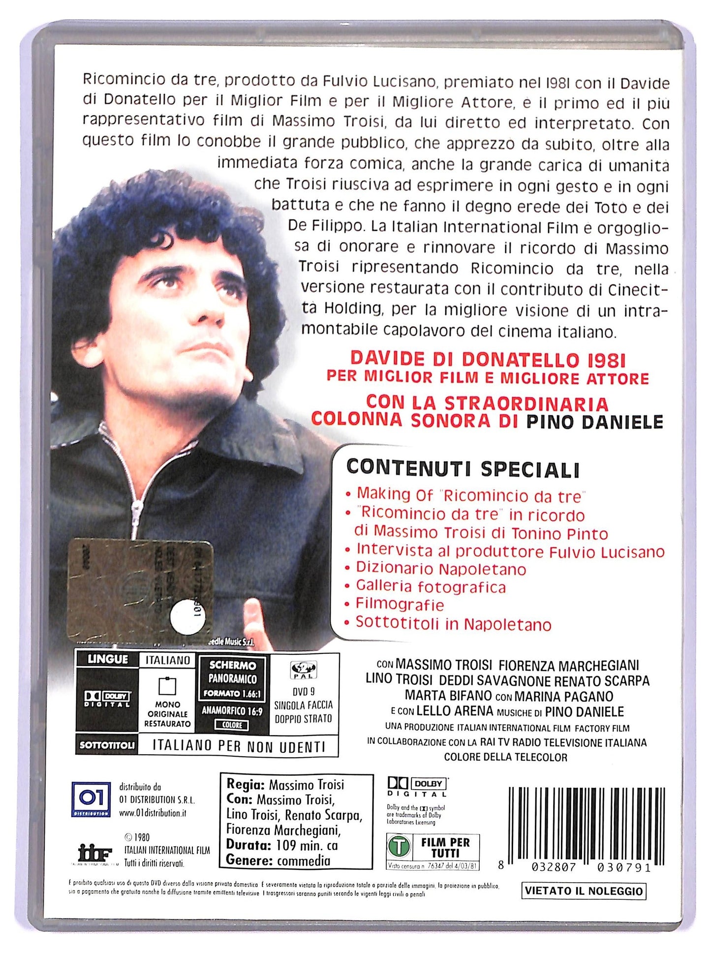 EBOND Ricomincio da tre DVD D742752