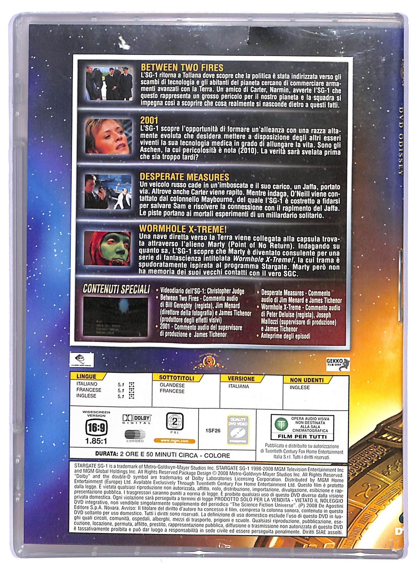 EBOND Stargate SG-1 file 98 - 101 EDITORIALE DVD D742811