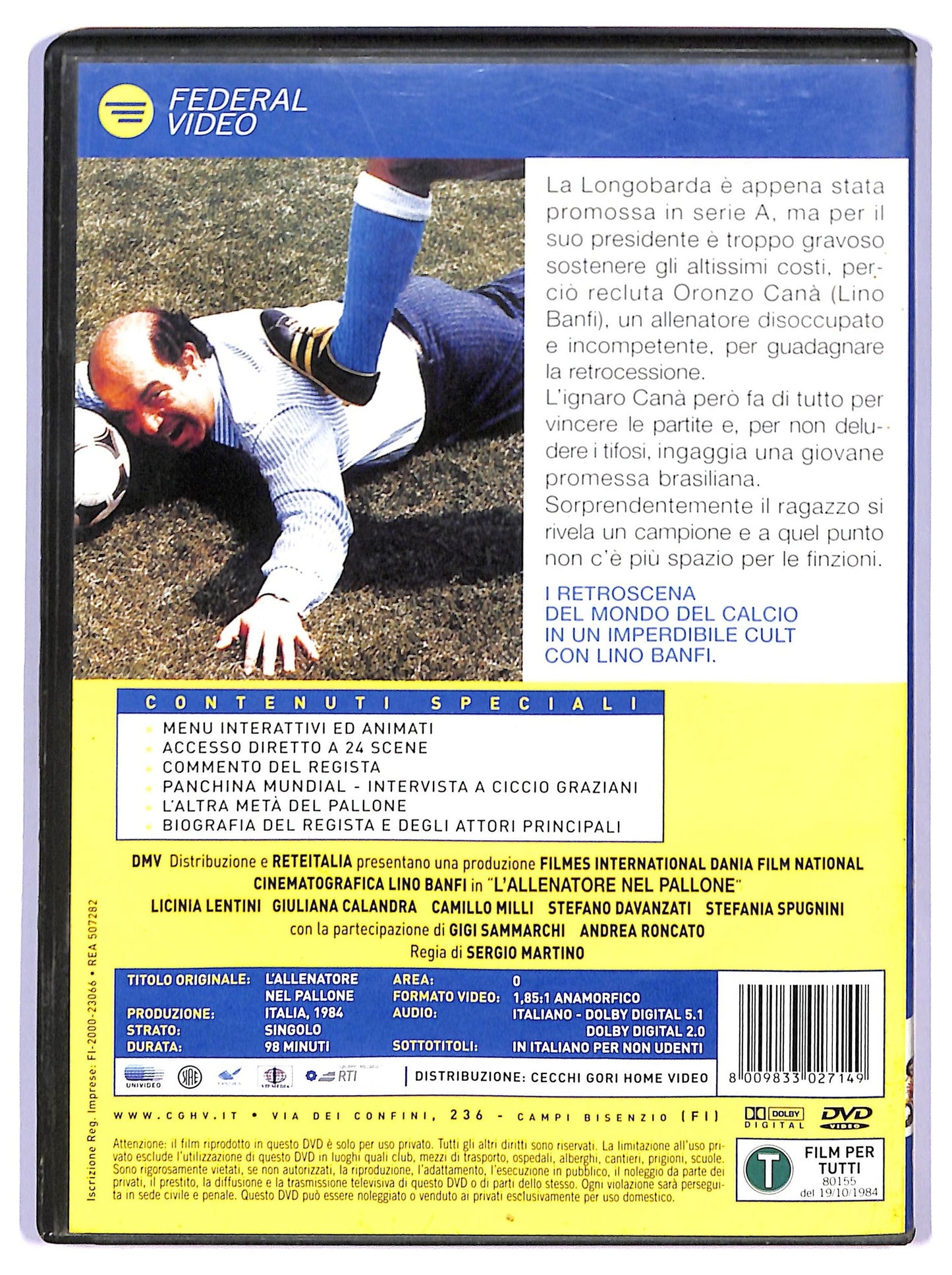 EBOND L'allenatore nel pallone  DVD D742830