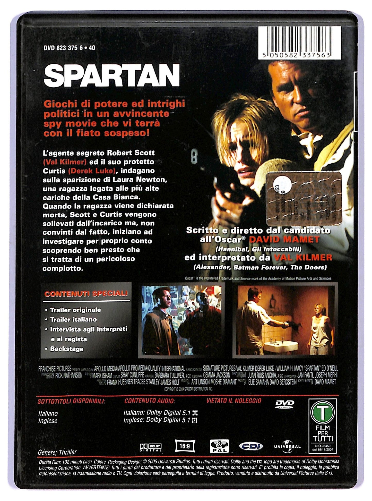 EBOND Spartan  DVD D742839