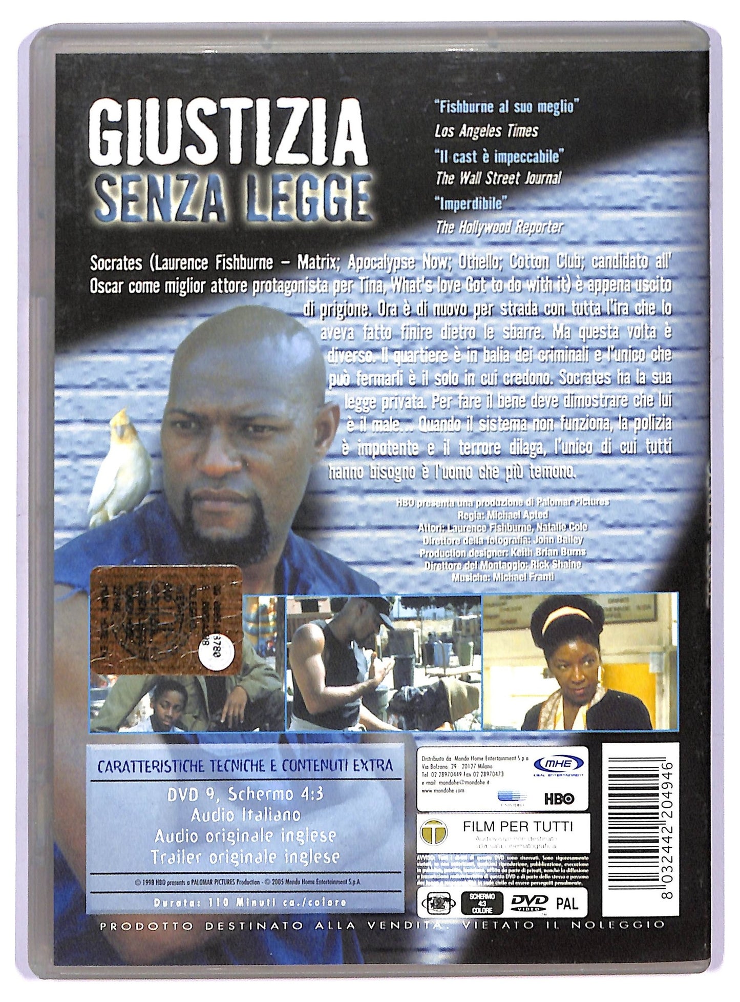 EBOND giustizia senza legge DVD D742851