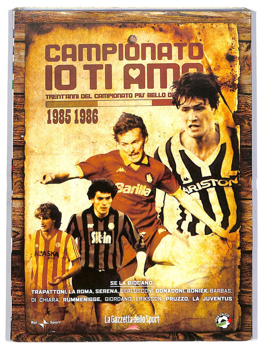 EBOND Campionato io ti amo vol. 8 1985 - 1986 slipcase EDITORIALE  DVD SLIM D742909