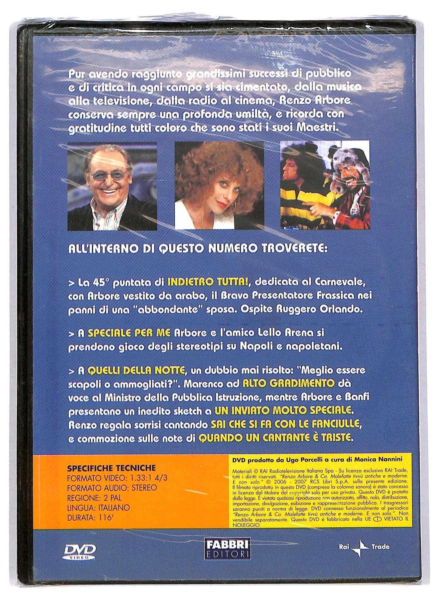 EBOND Renzo Arbore & Co EDITORIALE DVD D742961