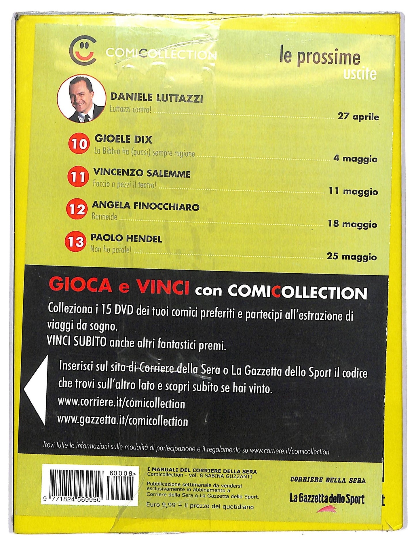EBOND Sabina Guzzanti - Reperto raiot Volume 8 EDITORIALE  DVD D742965