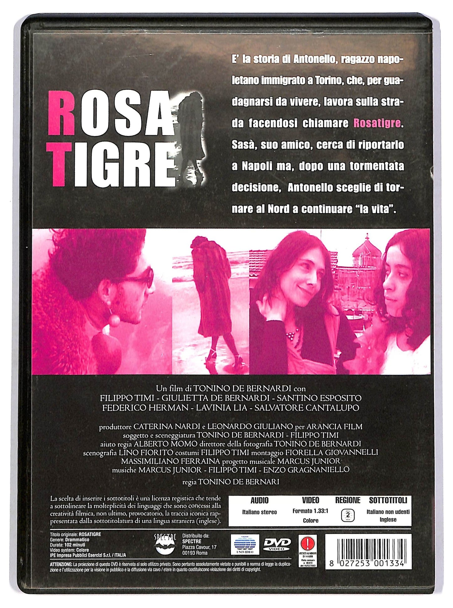 EBOND rosa tigre DVD D743022