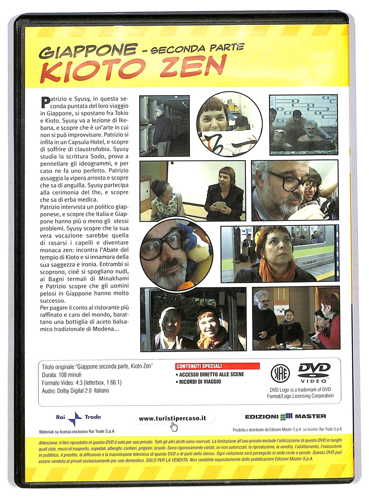 EBOND Giappone Kioto Zen Seconda parte Vol 2  EDITORIALE DVD D743037
