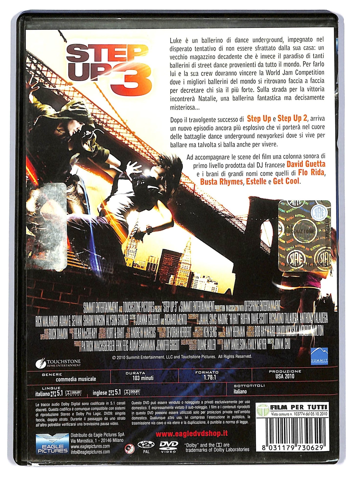 EBOND Step Up 3  DVD D743215